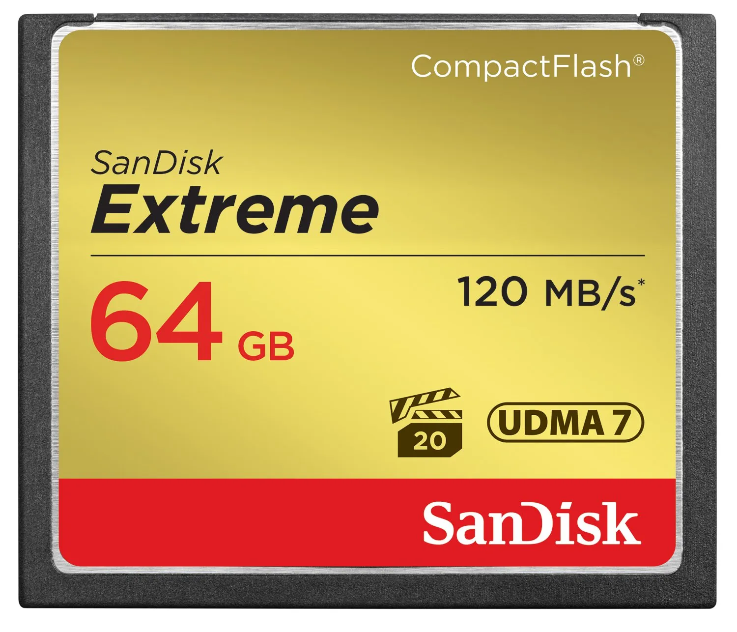 SanDisk Extreme 64GB CompactFlash Card