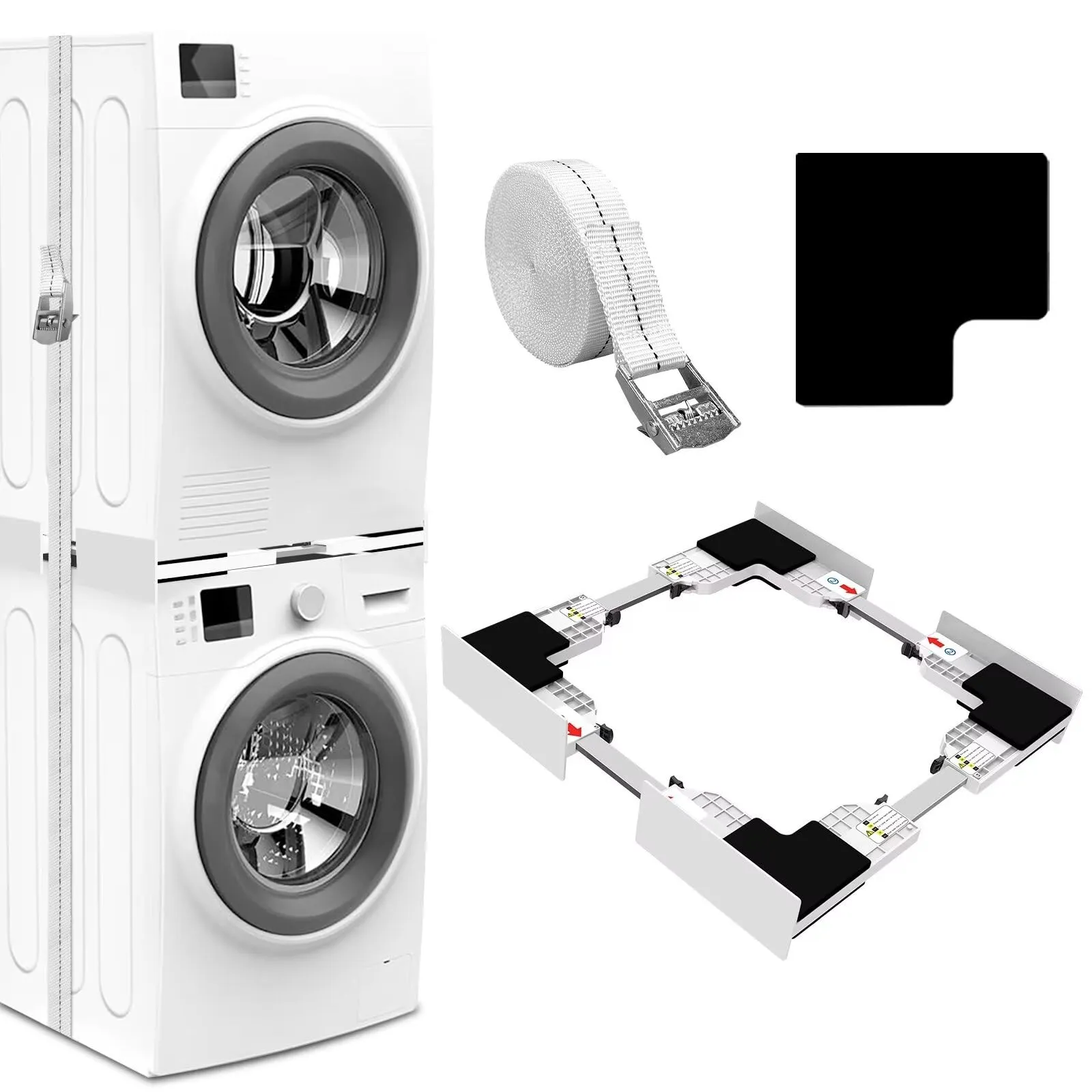 Kit di Accatastamento per Lavatrice e Asciugatrice NIUXX