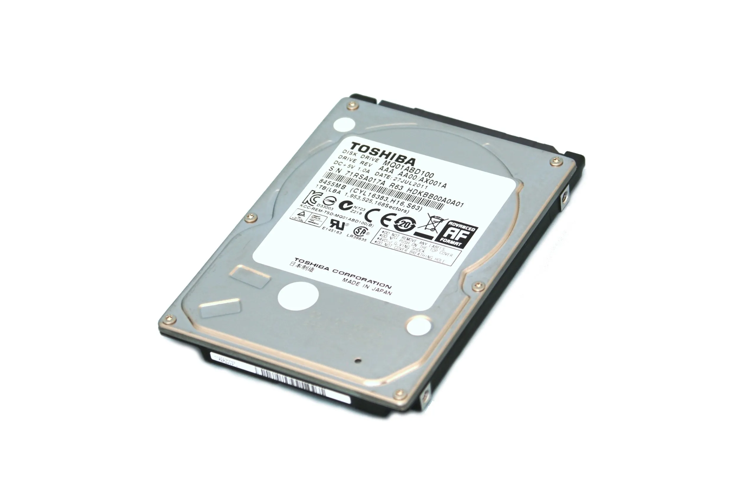Toshiba MQ01ABD032 Hard Disk 320GB