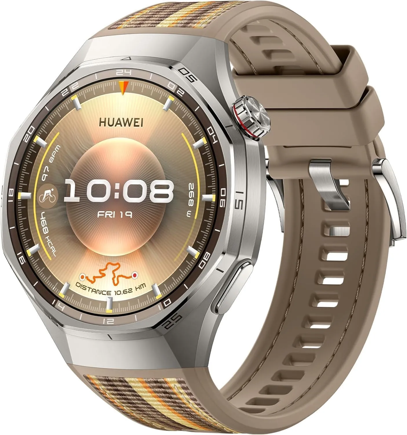 HUAWEI Watch GT 6 Pro 46mm Titanio Marrone