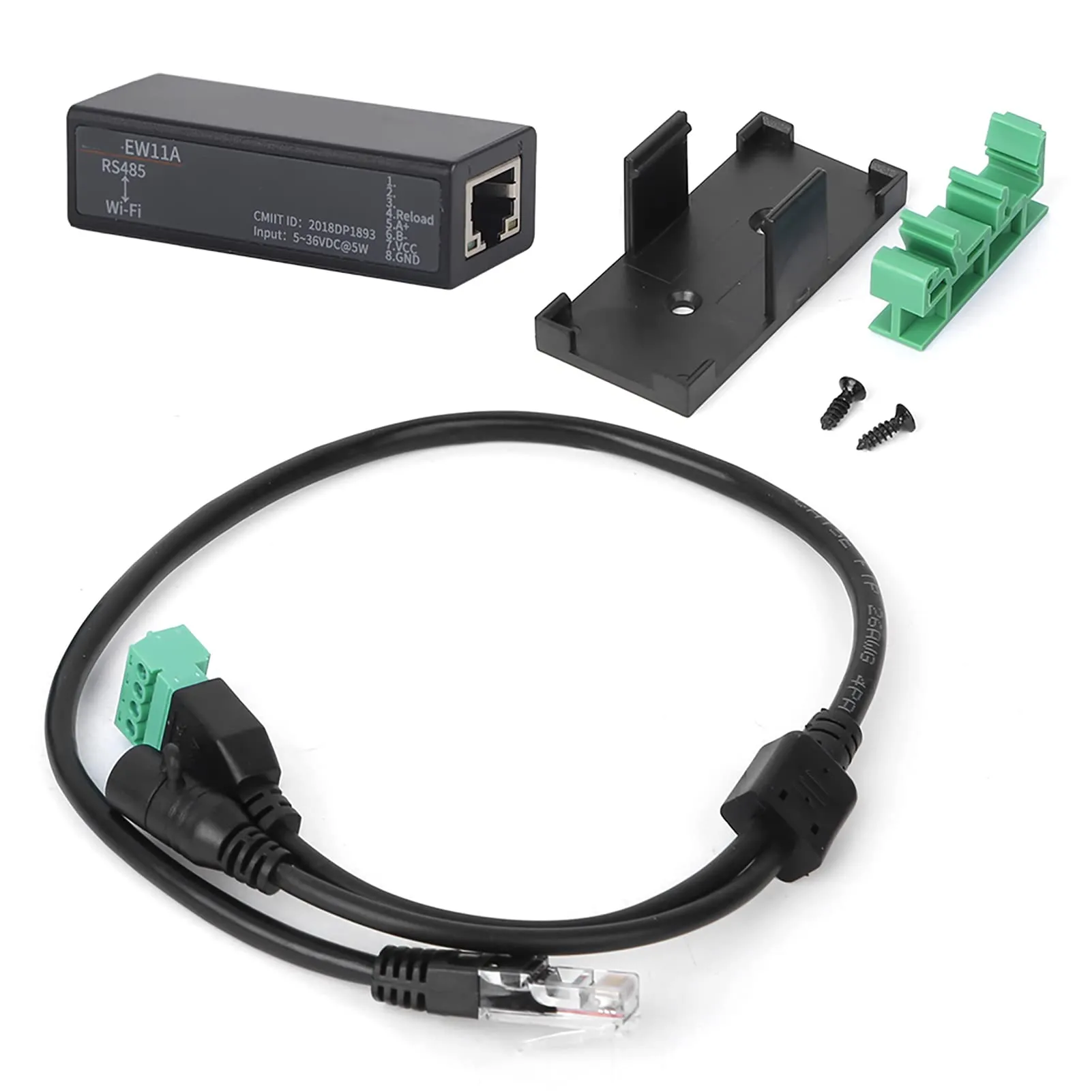 Server Seriale a WiFi con Antenna Integrata e RJ45