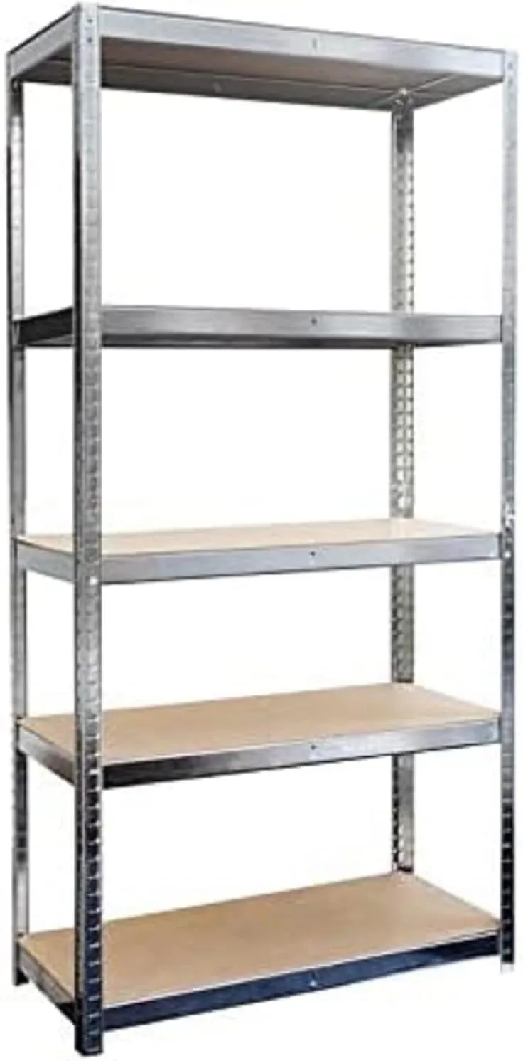 Scaffale Metallico Zincato 5 Ripiani - Megashopitalia