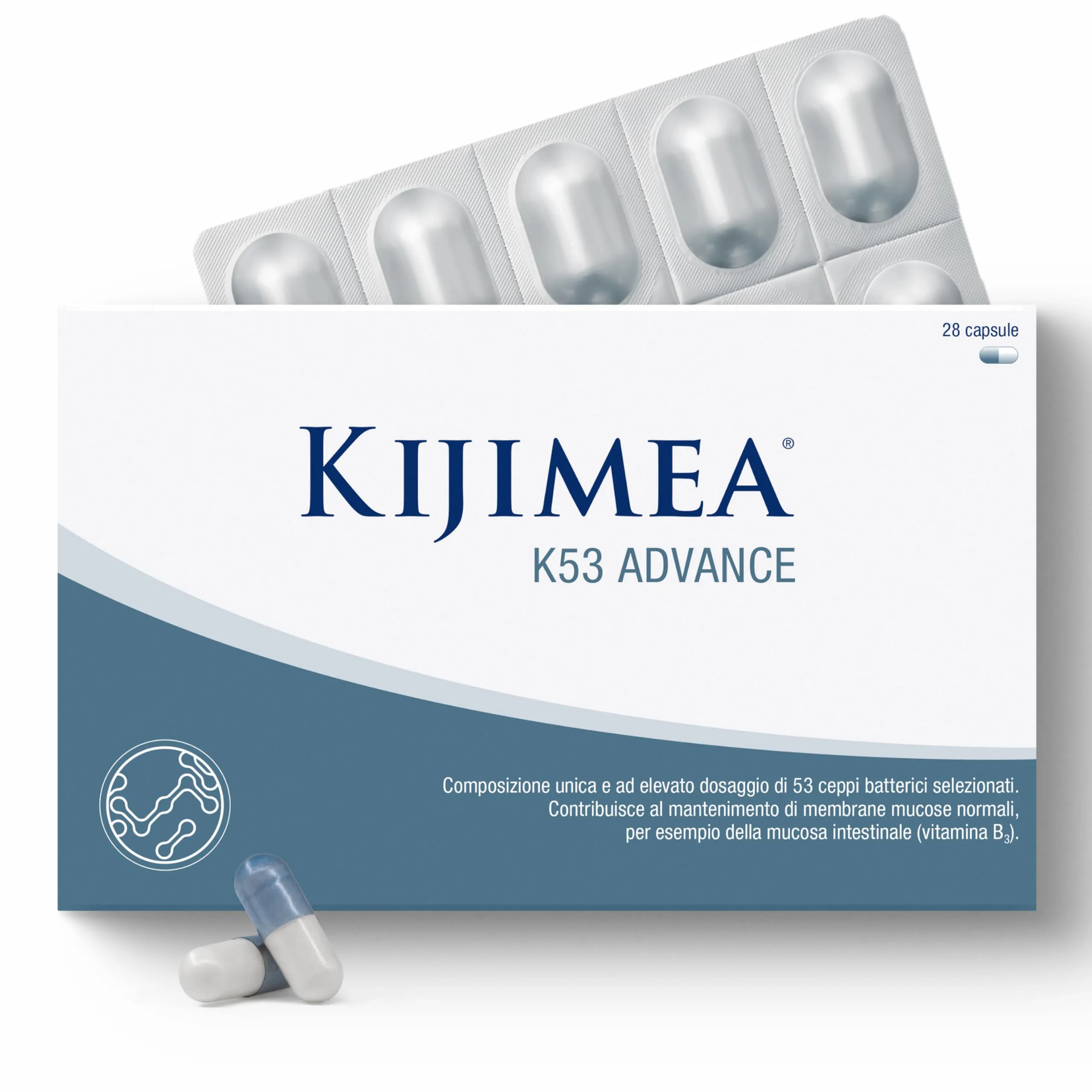 Kijimea K53 Advance - Integratore di Probiotici - 28 Capsule