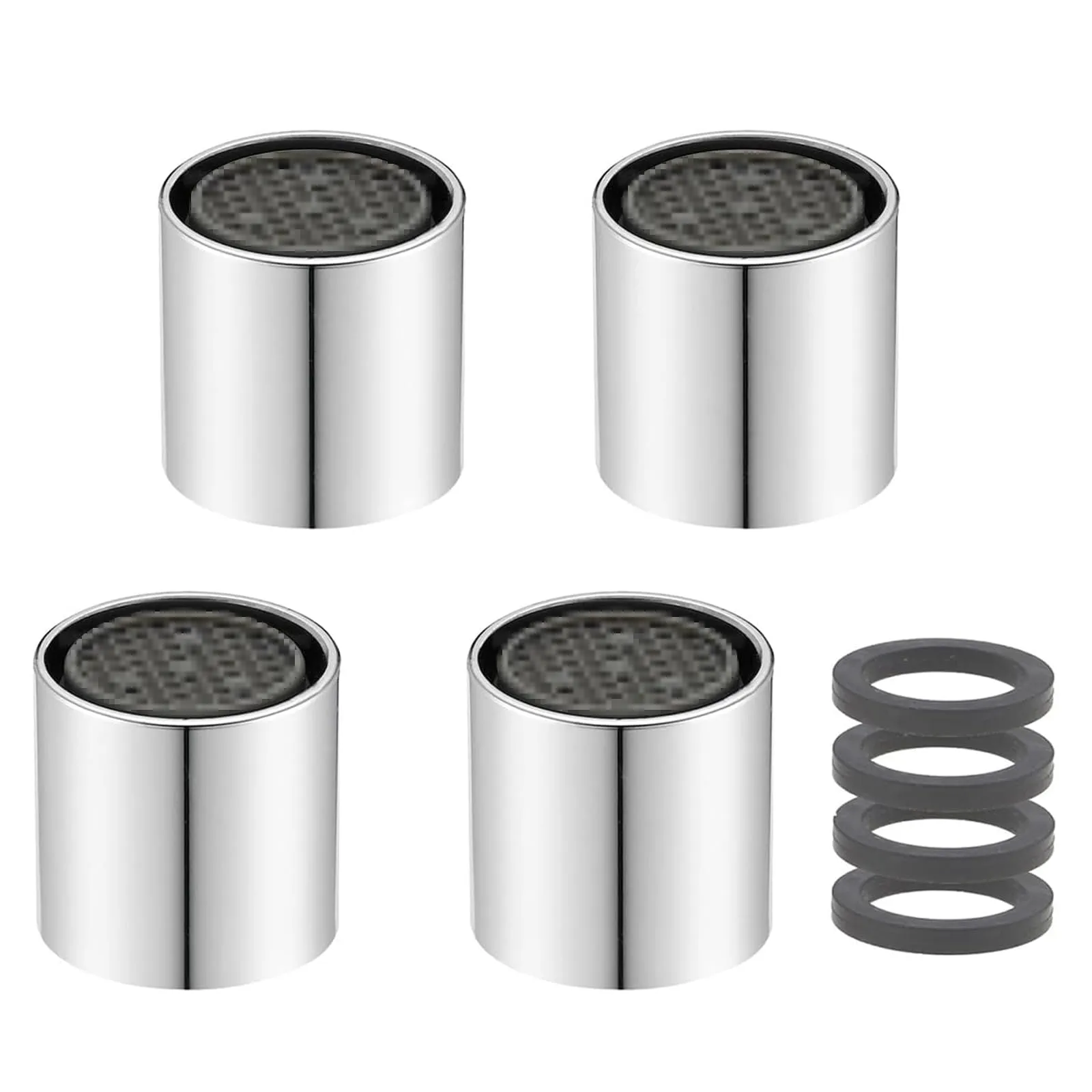 Set di 4 Aeratori Rubinetto Filettatura Interna M16, M18, M20, M22 - Ricambio Antischizzo e Risparmio Idrico