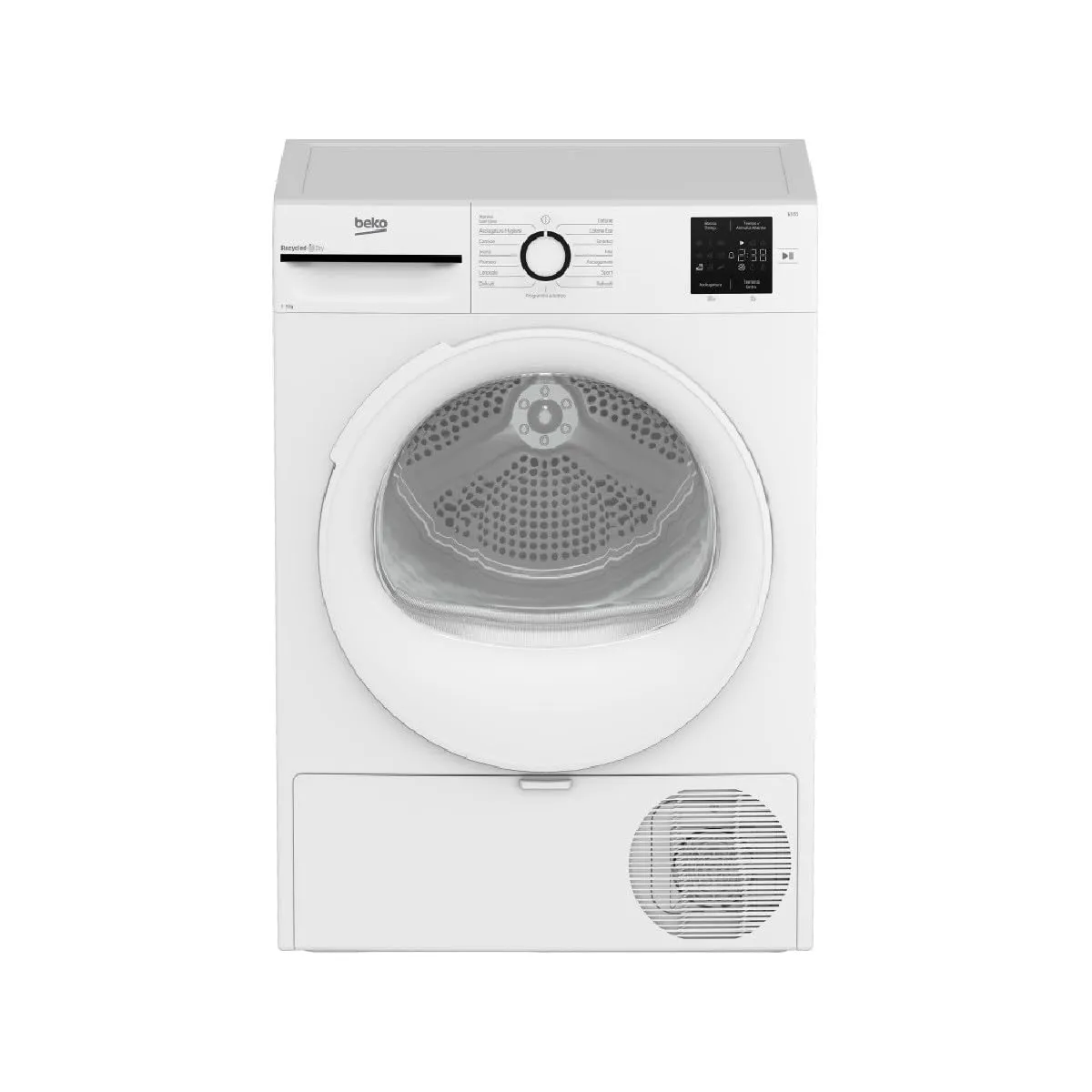 Asciugatrice Beko BMT93EW Libera Installazione 9kg Classe D Bianca