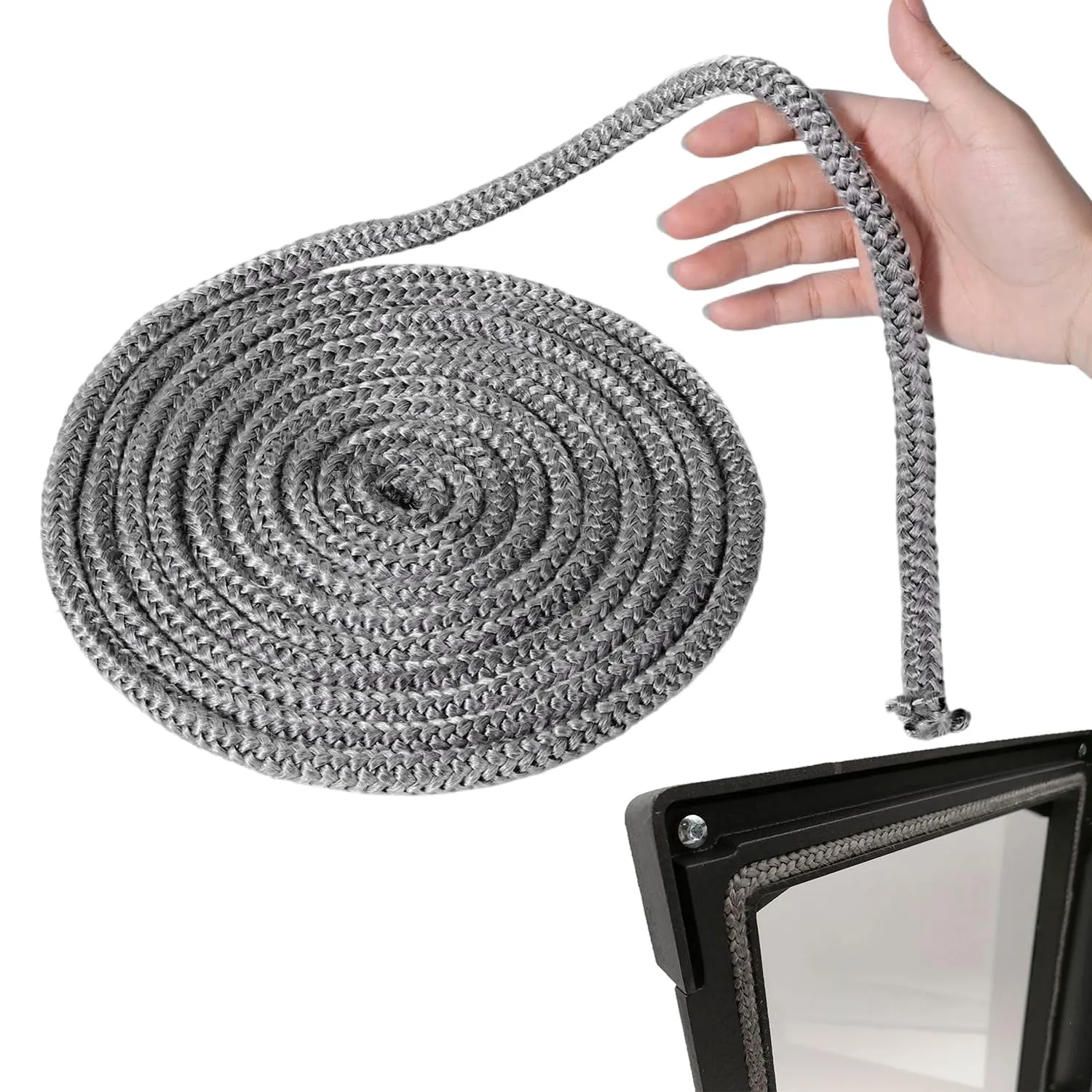 Guarnizione Stufa a Legna, Camino, Vetro Stufa a Pellet - 12mm x 3M