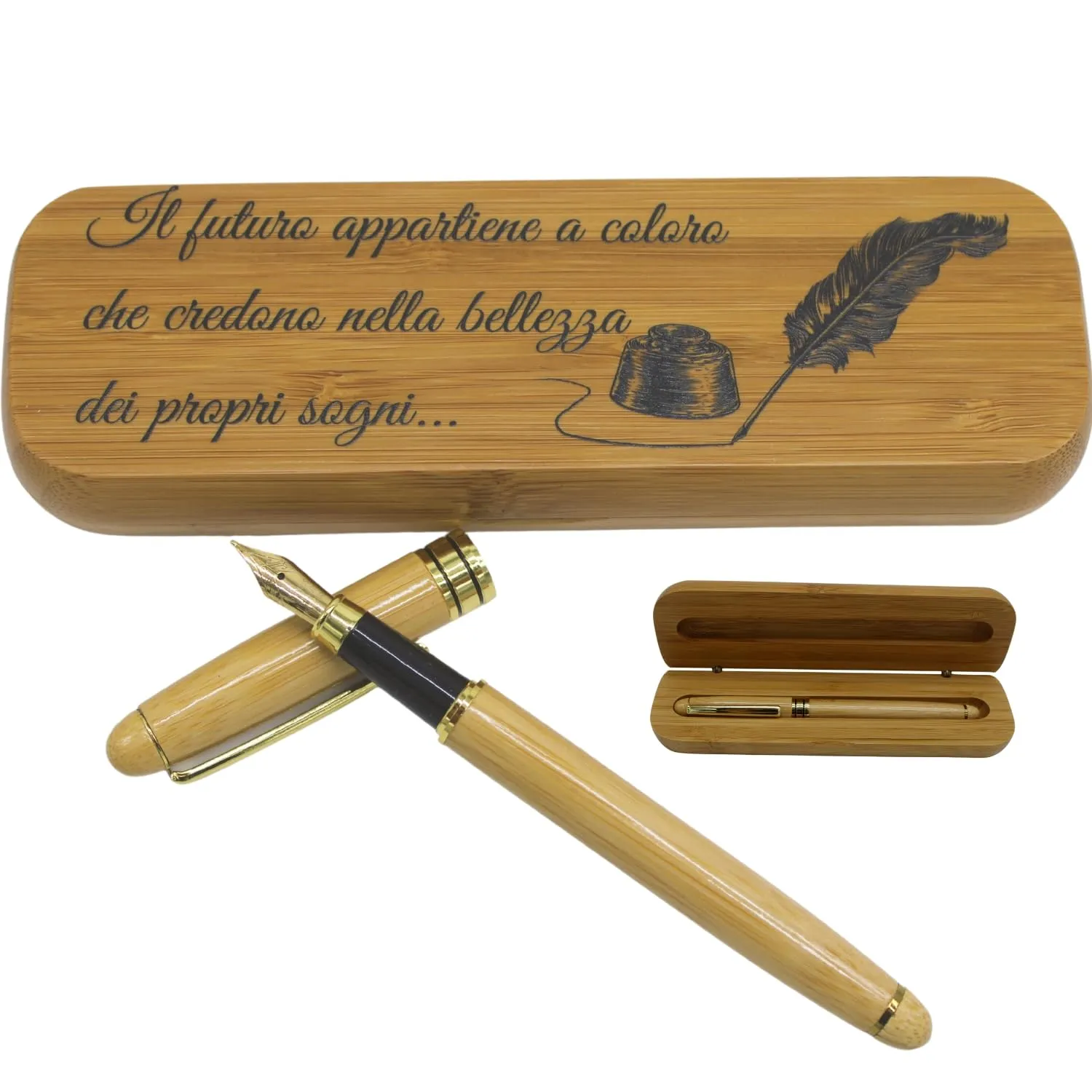 Amore Legno Sforza Penna Stilografica Elegante