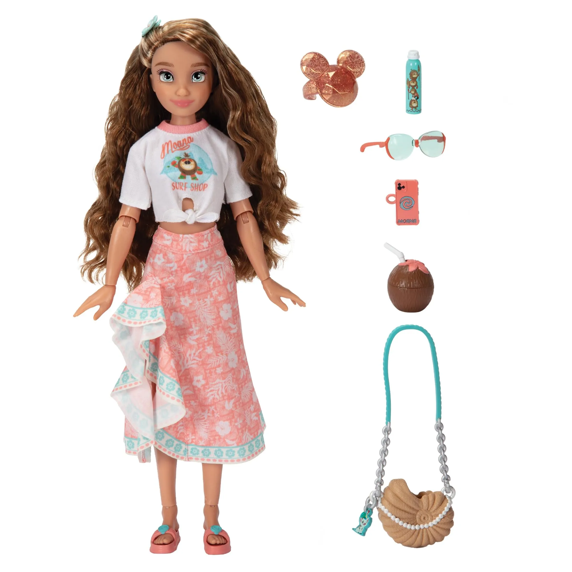 Disney Ily 4ever Vaiana - Bambola alla Moda con Accessori