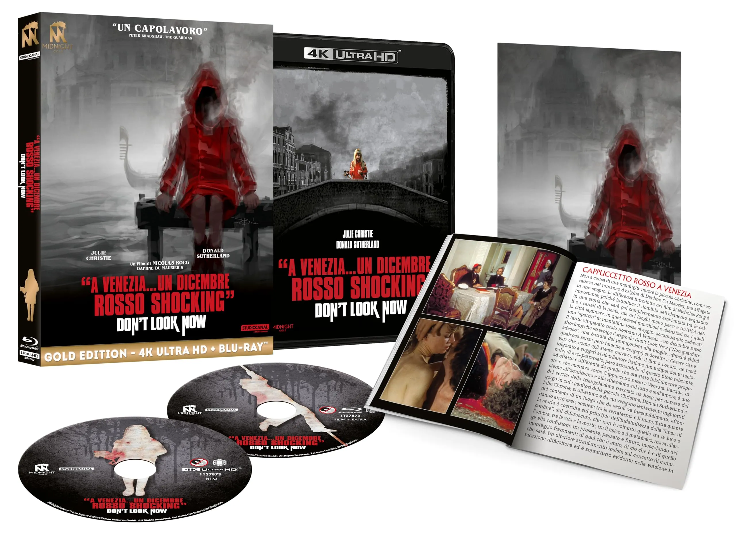 A Venezia... Un Dicembre Rosso Shocking (4K UHD + Blu-ray) - Limited Edition Midnight Gold