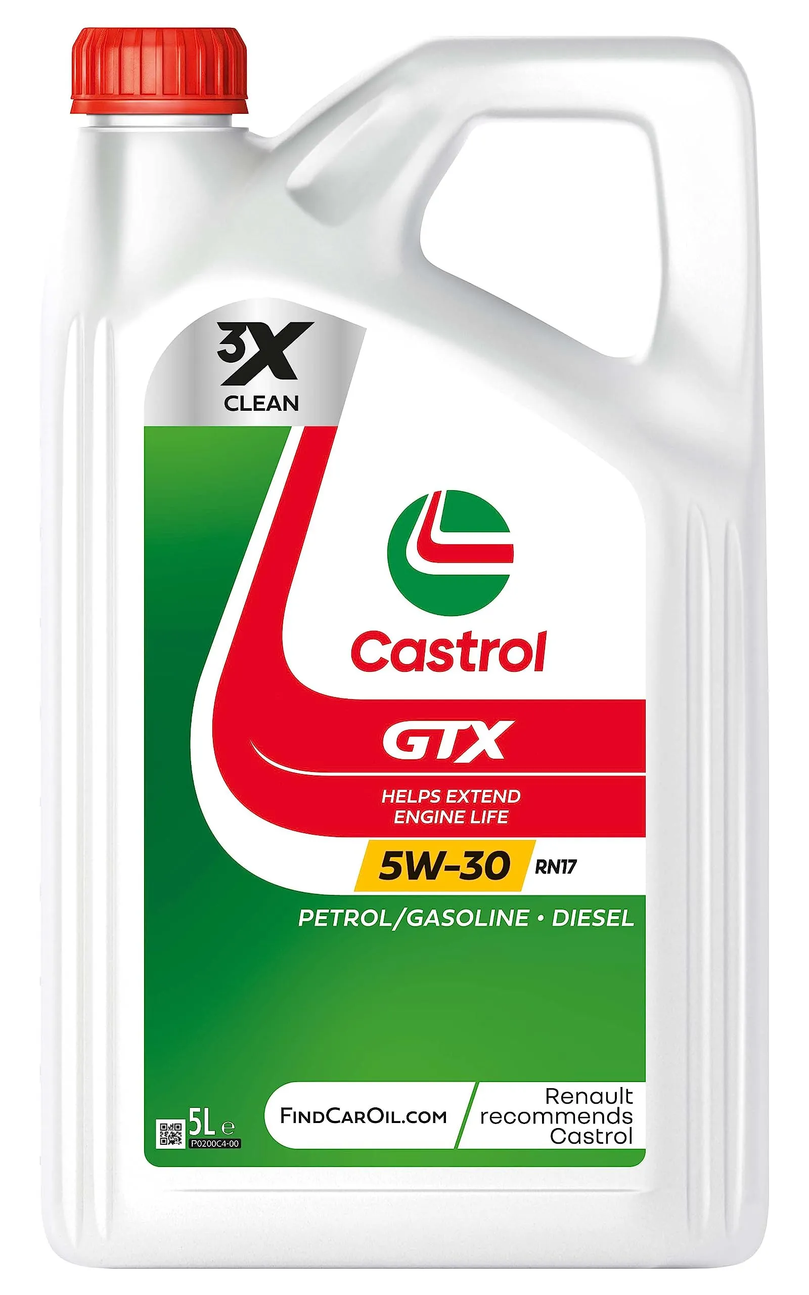 Olio Motore Castrol GTX 5W-30 RN17 5L