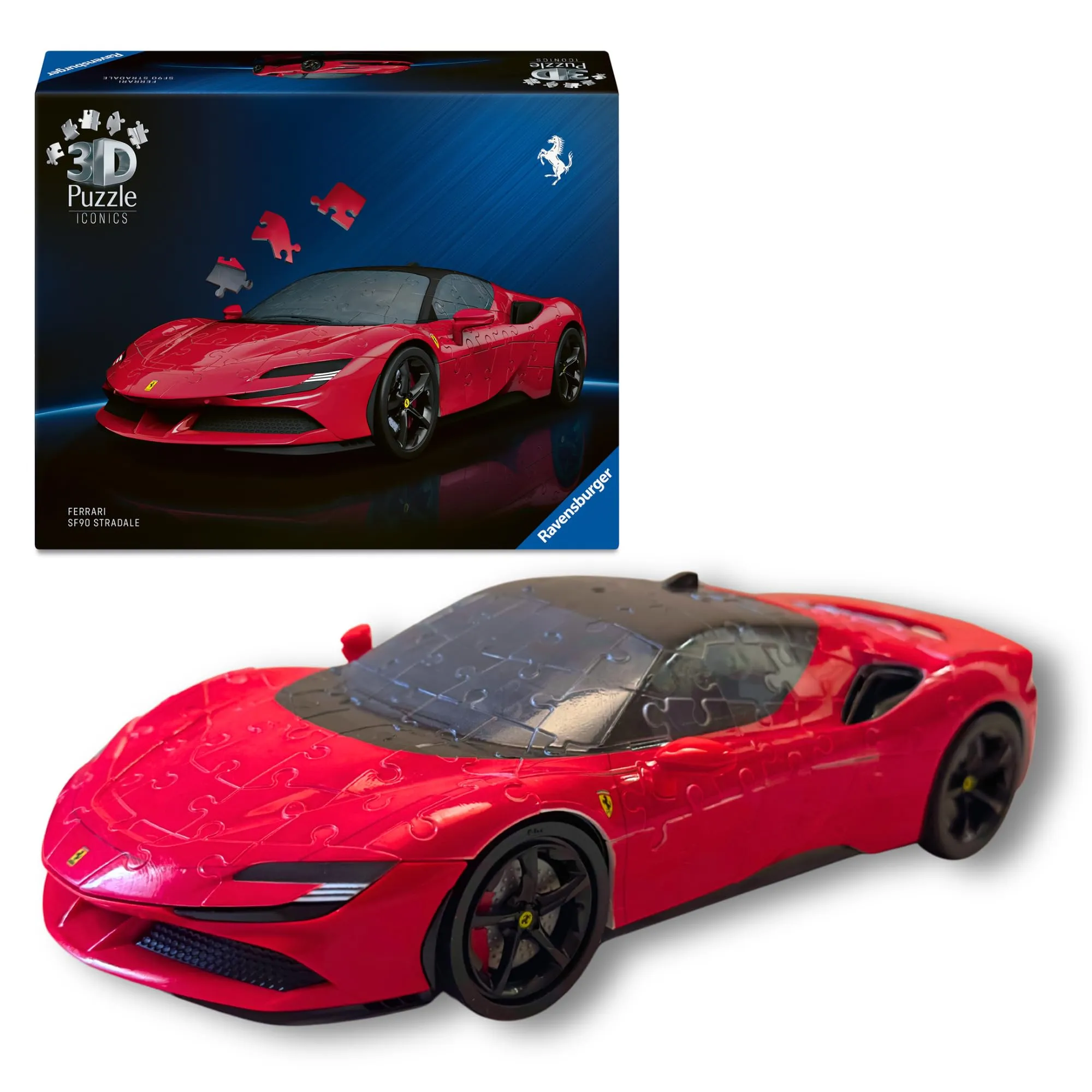 Ravensburger Puzzle 3D Ferrari - Modellismo da Costruire per Adulti e Bambini