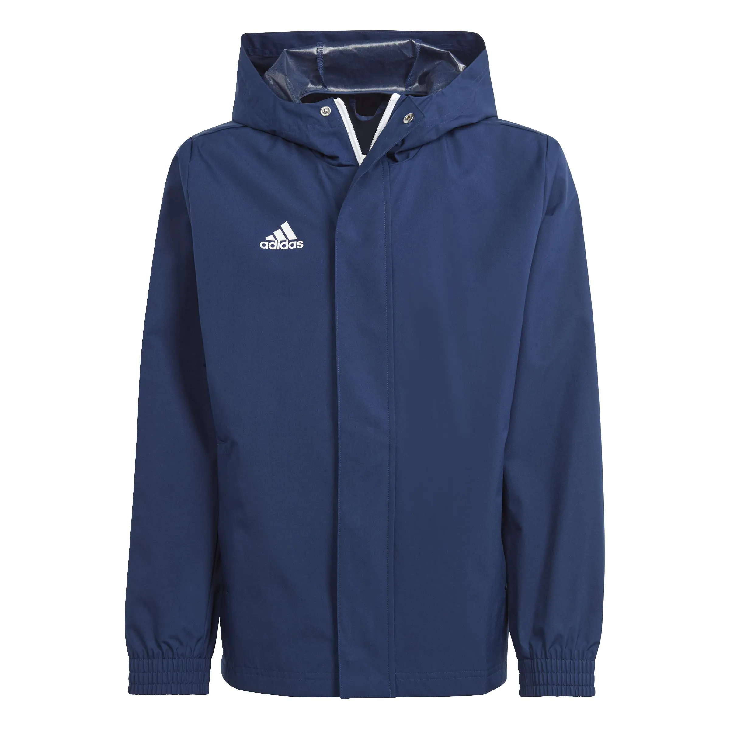 adidas Giacca Antipioggia Unisex Bambini Entrada 22, Blu Navy