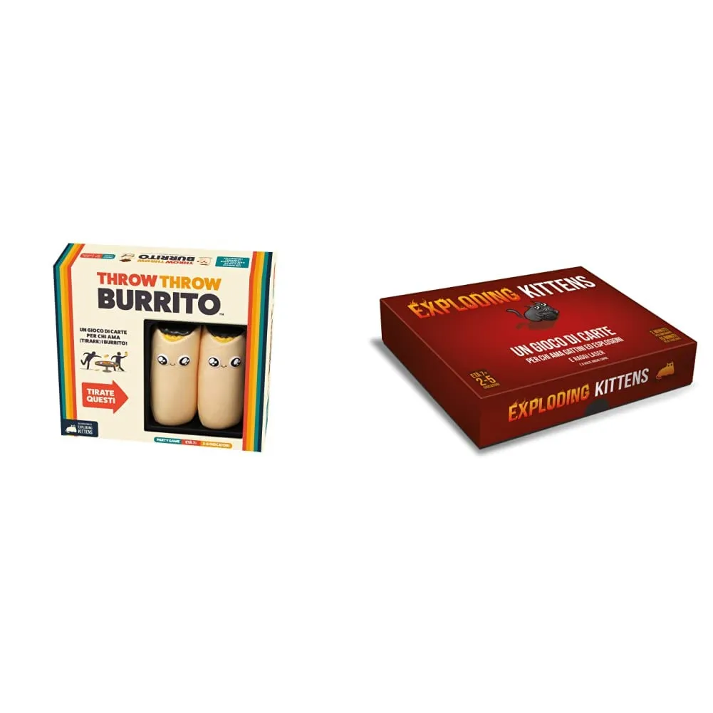 Asmodee Throw Throw Burrito - Gioco da Tavolo Edizione in Italiano (8535 Italia)