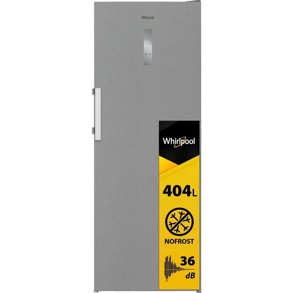 Whirlpool WHFF 6404 X6E Congelatore Verticale a Libera Installazione Inox