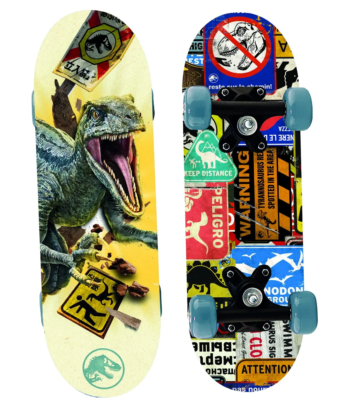 Joytoy - Mini Skateboard Jurassic World Dominion in Legno