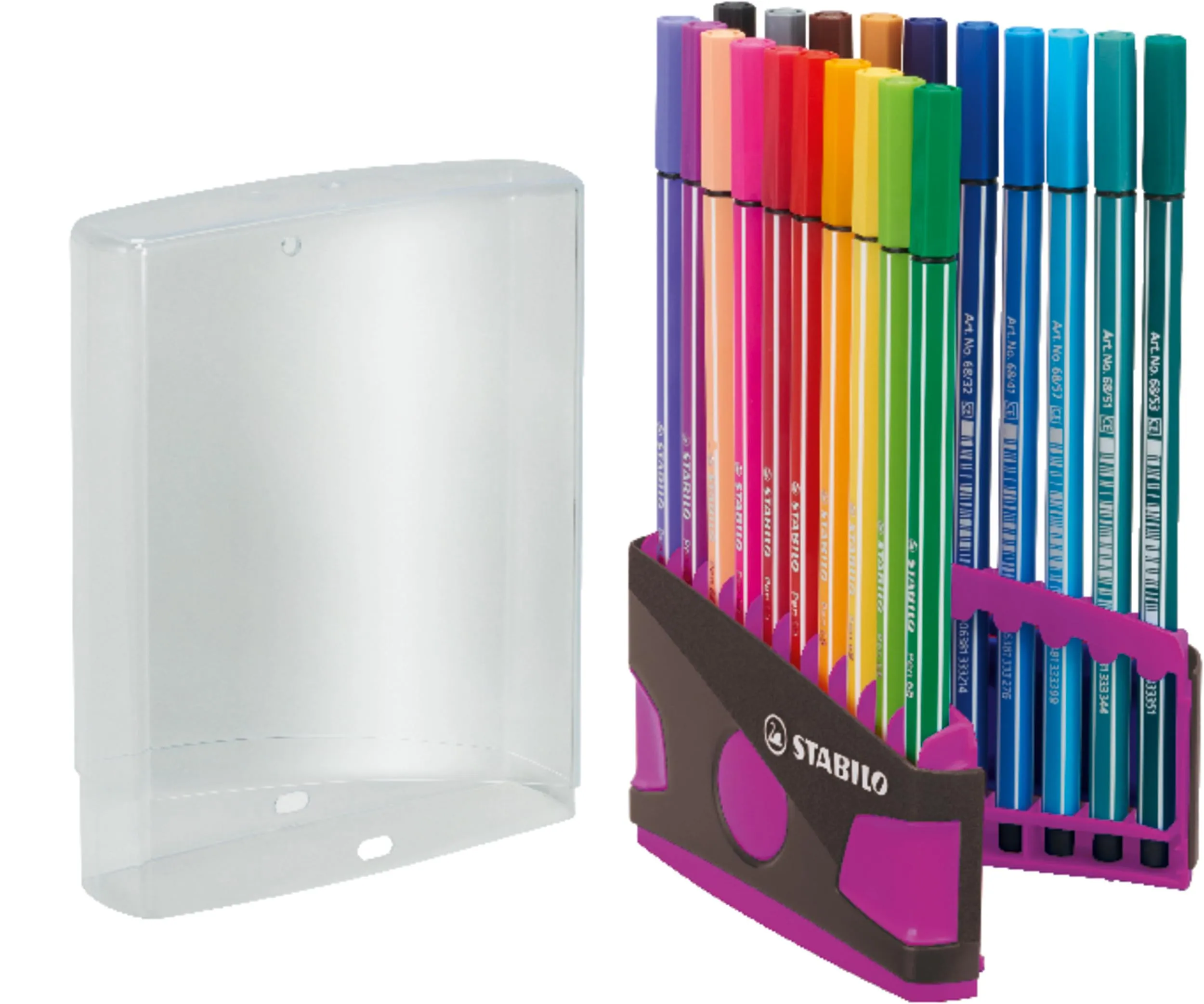 STABILO Pen 68 Colorparade - Astuccio 20 Pennarelli Premium