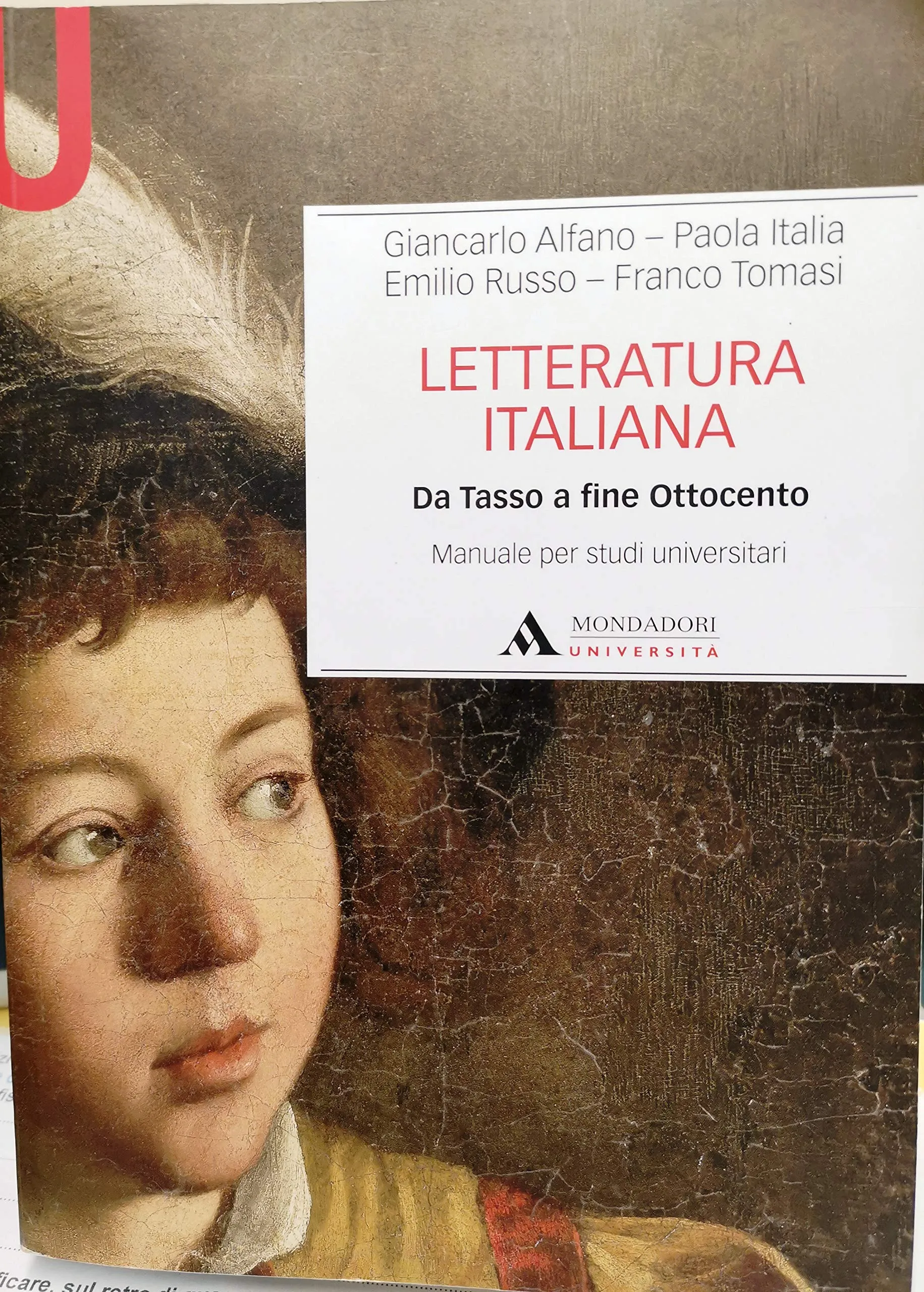 Letteratura Italiana. Manuale per studi universitari