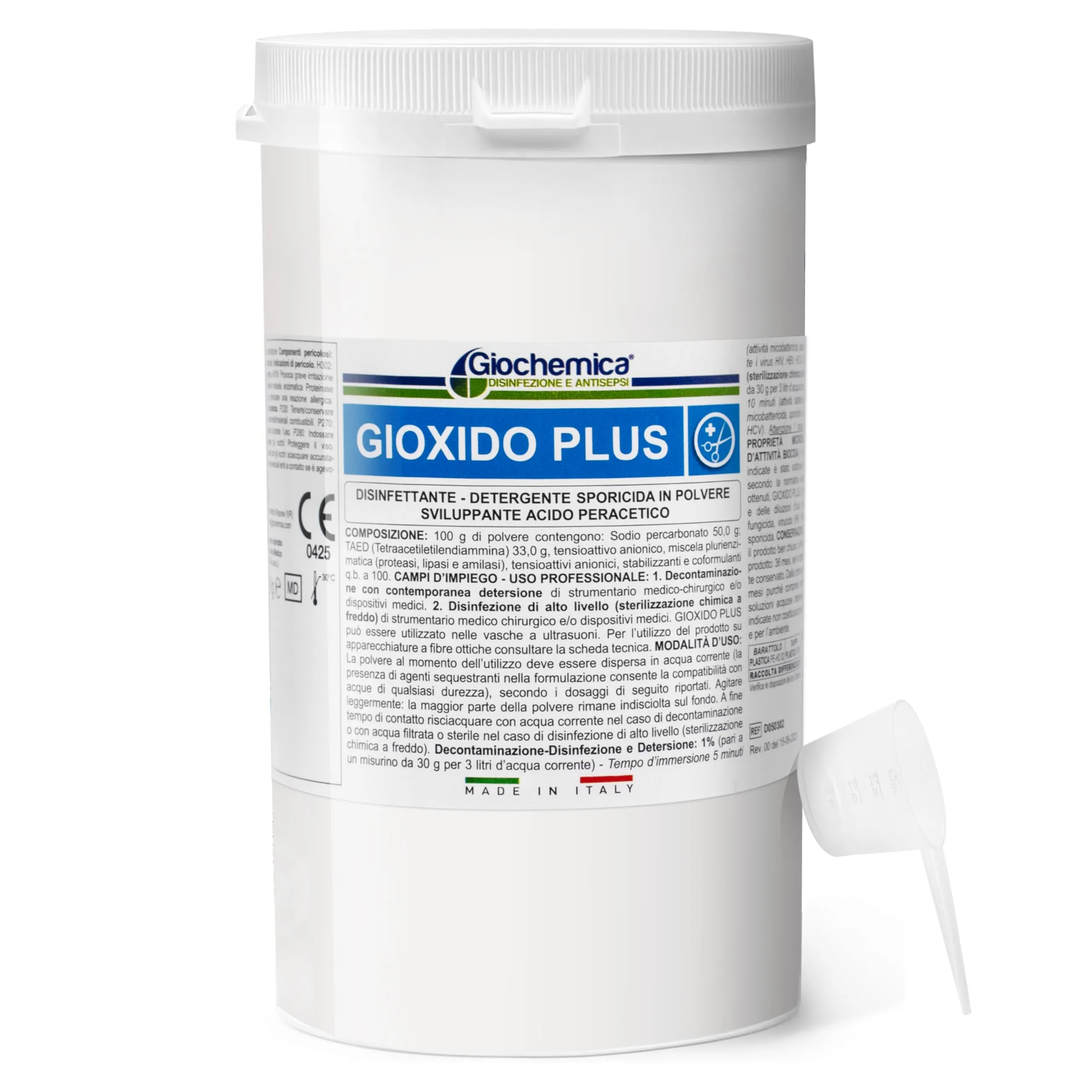 GIOXIDO PLUS - Sterilizzante a Freddo in Polvere all'Acido Peracetico (1 kg)