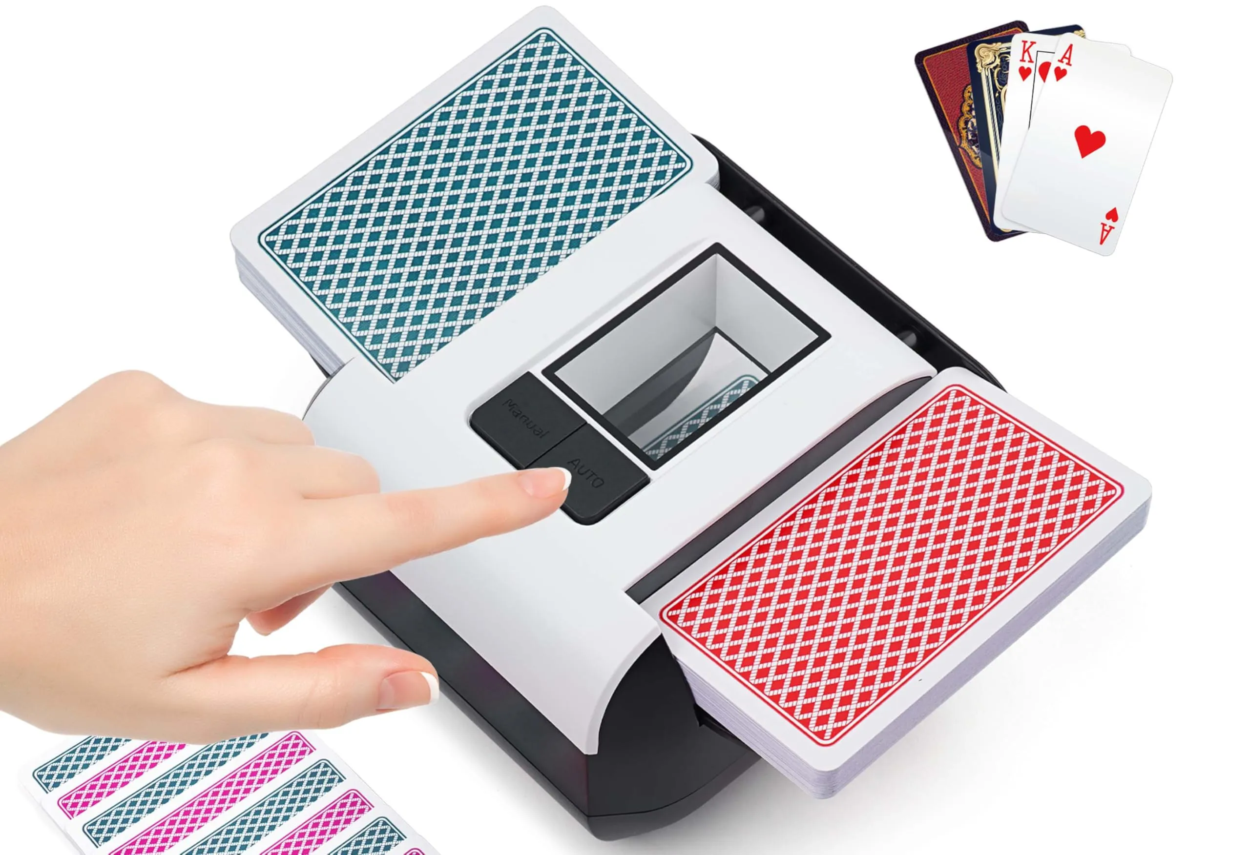 OBLITZON Mischia Carte Automatico Elettrico Ricaricabile