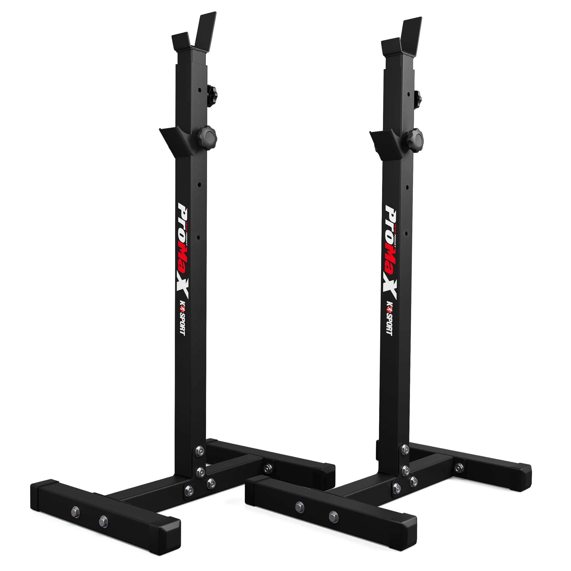 K-Sport Supporto per Bilanciere - Squat Rack Caricabile Fino a 180 kg