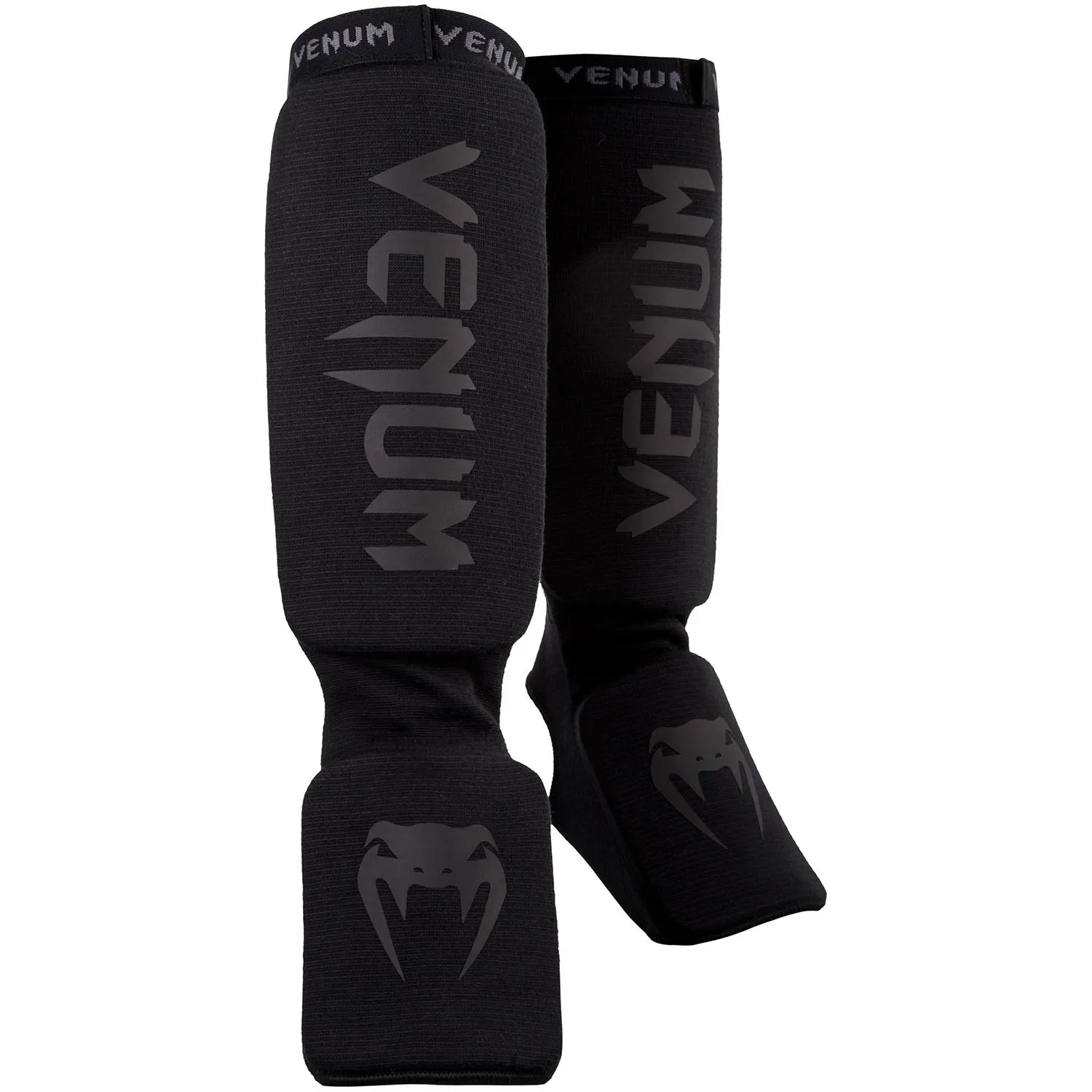Venum Kontact Paratibia, Nero/Nero, L
