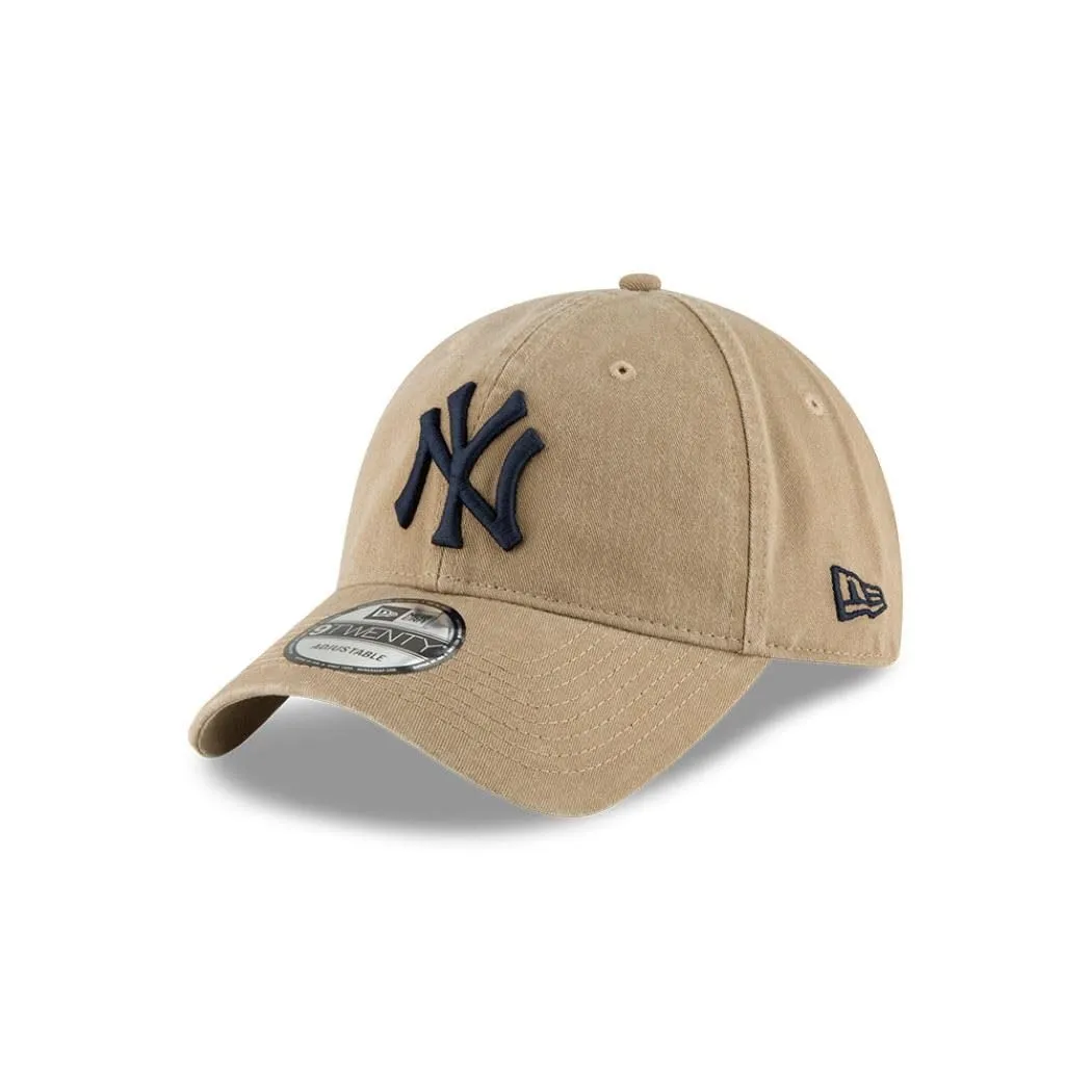New Era New York Yankees MLB Core Classic Beige 9Twenty Berretto Regolabile