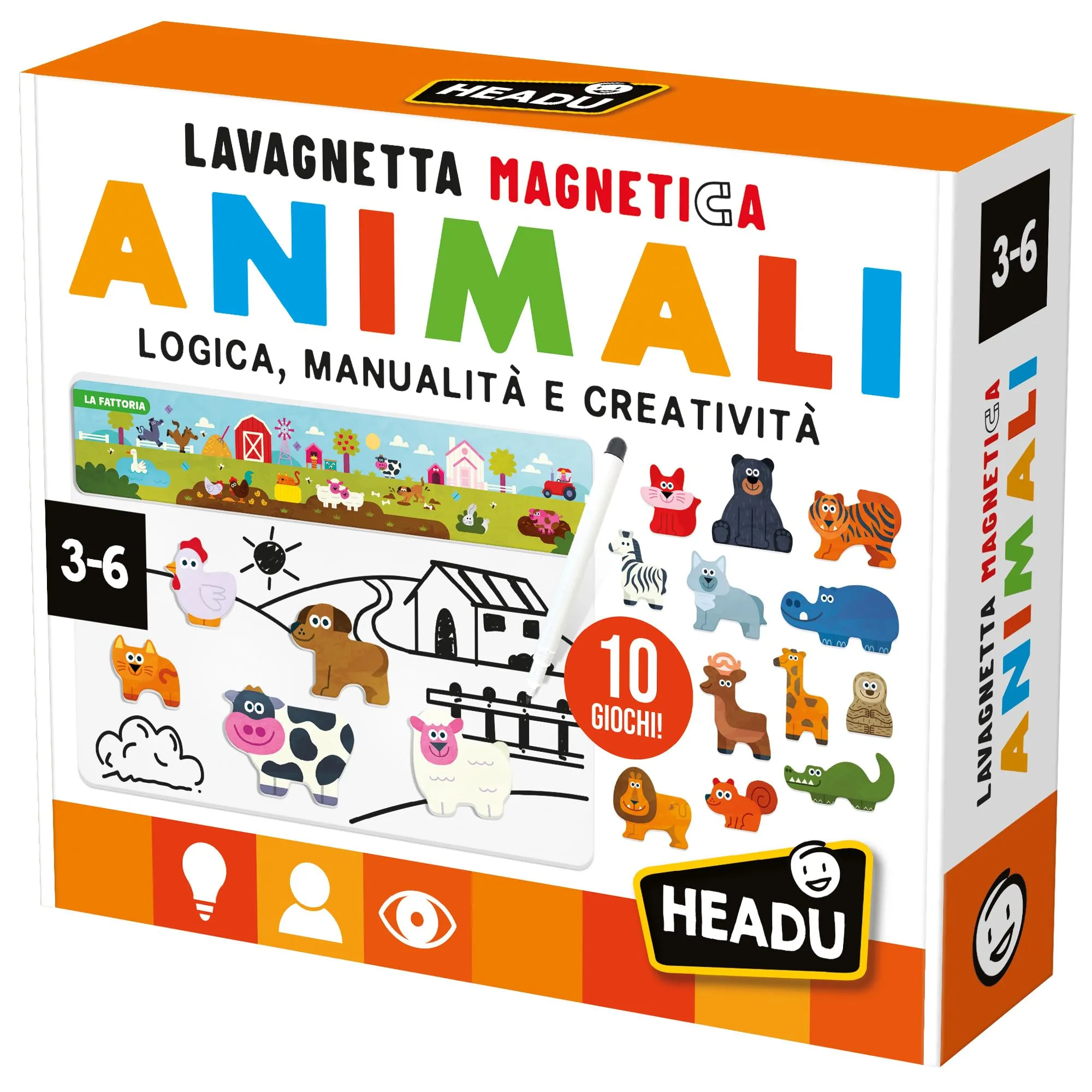 HEADU - 10 Giochi con gli Animali Magnetici