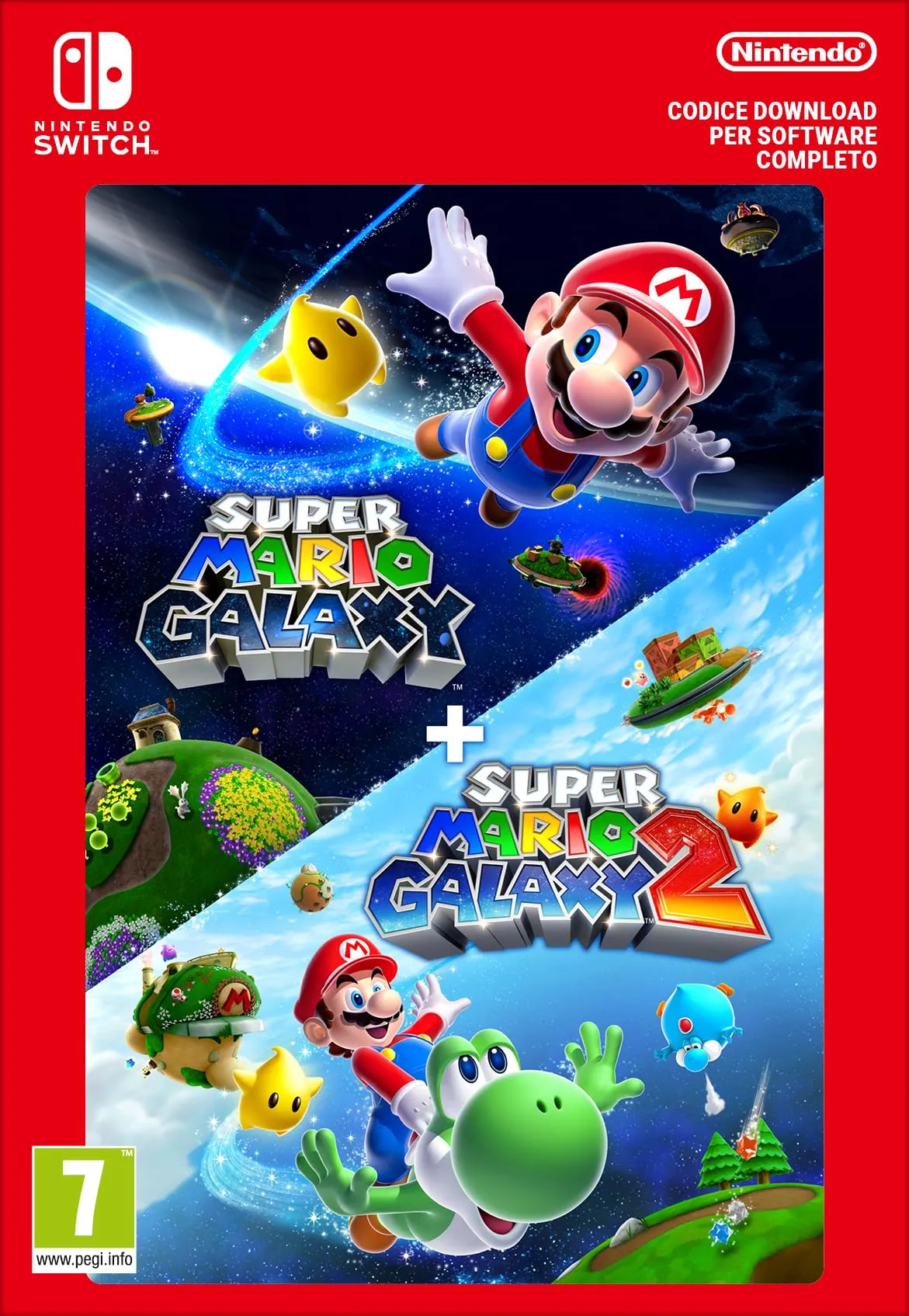 Super Mario Galaxy + Super Mario Galaxy 2 - Codice Download Nintendo Switch