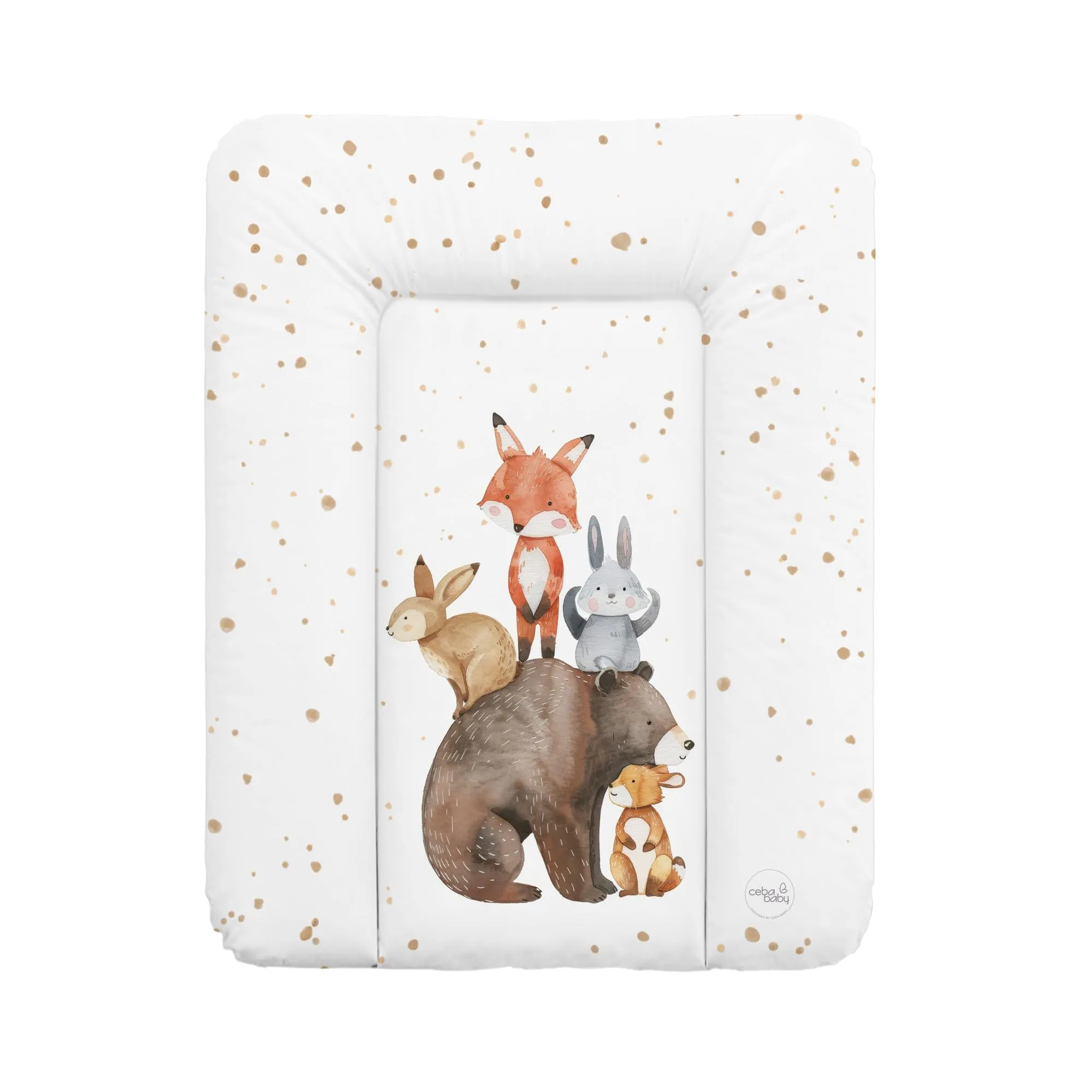 Ceba Baby® Fasciatoio Materassino - Amici della foresta 70x50 cm