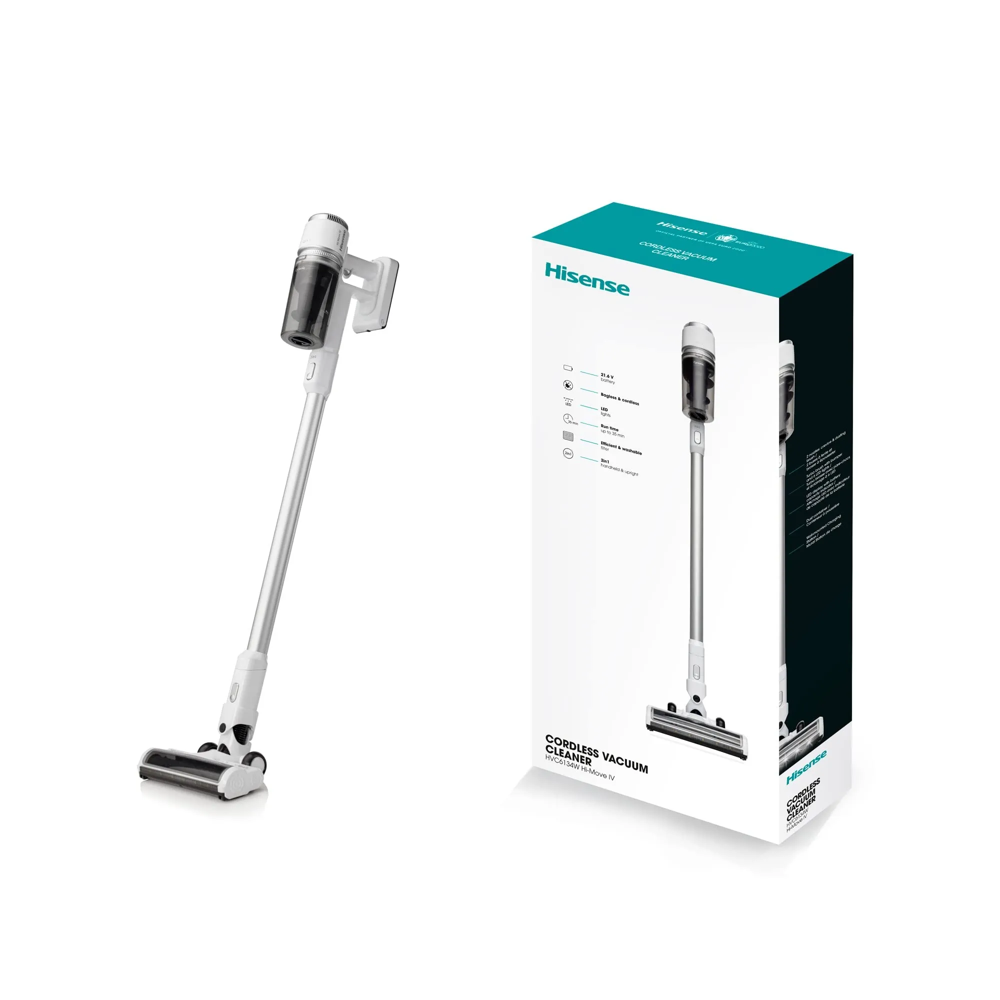 Hisense Aspirapolvere Senza Fili HVC6134W