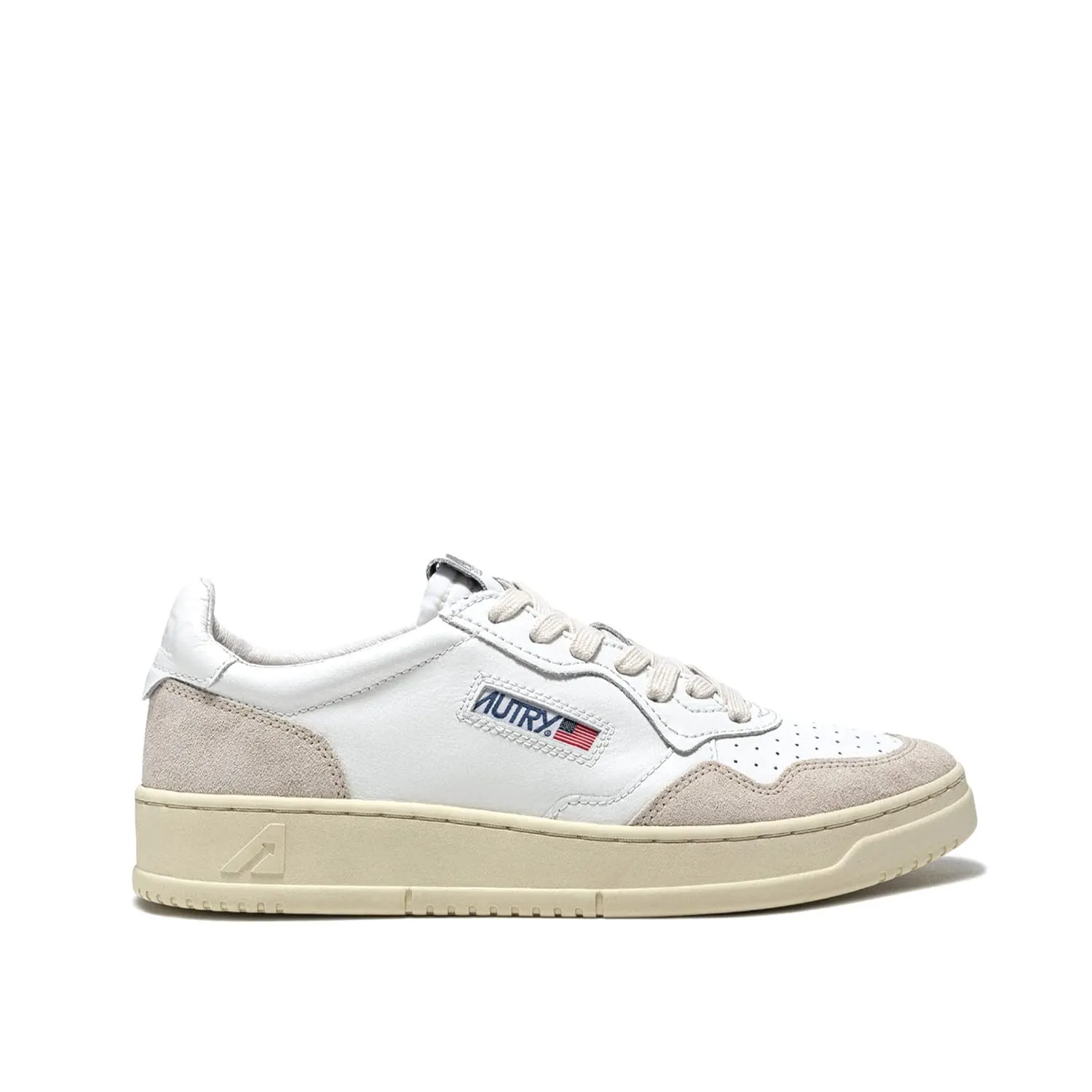 Autry Medalist: Sneakers Unisex Iconiche in Pelle e Camoscio Bianco