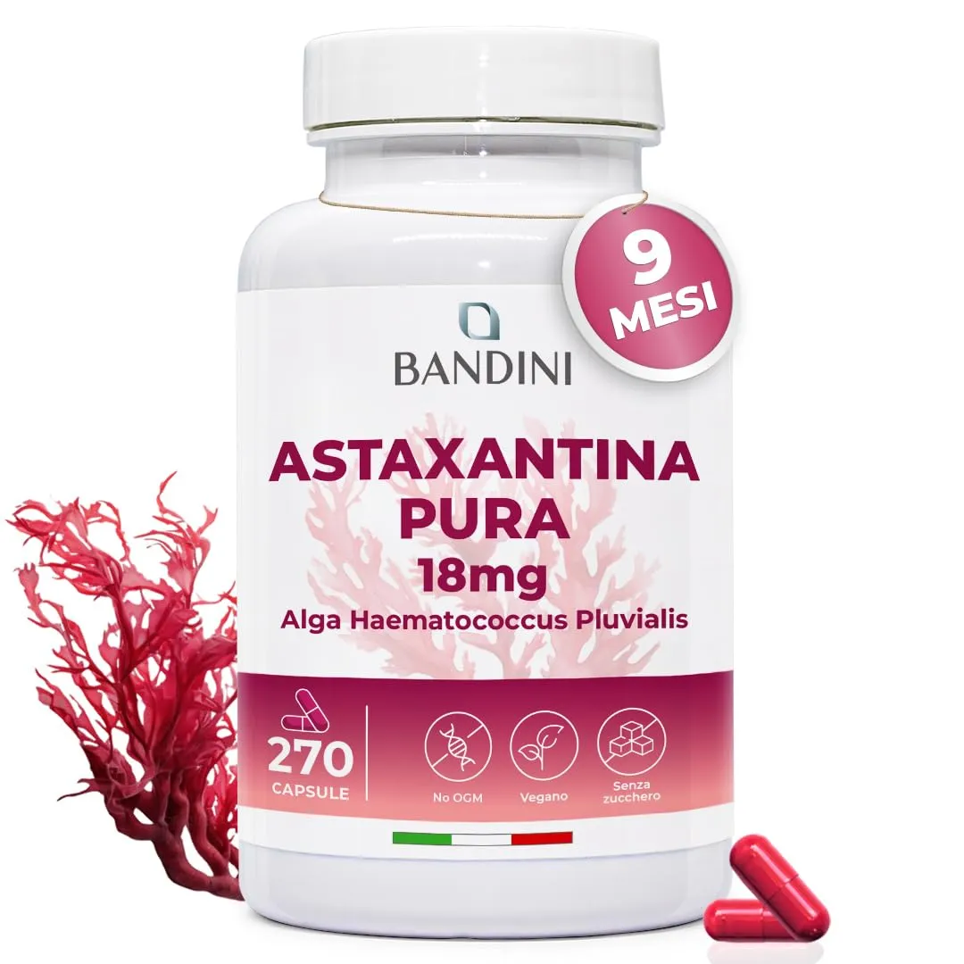 Bandini® Astaxantina Pura 18 mg - 270 Capsule