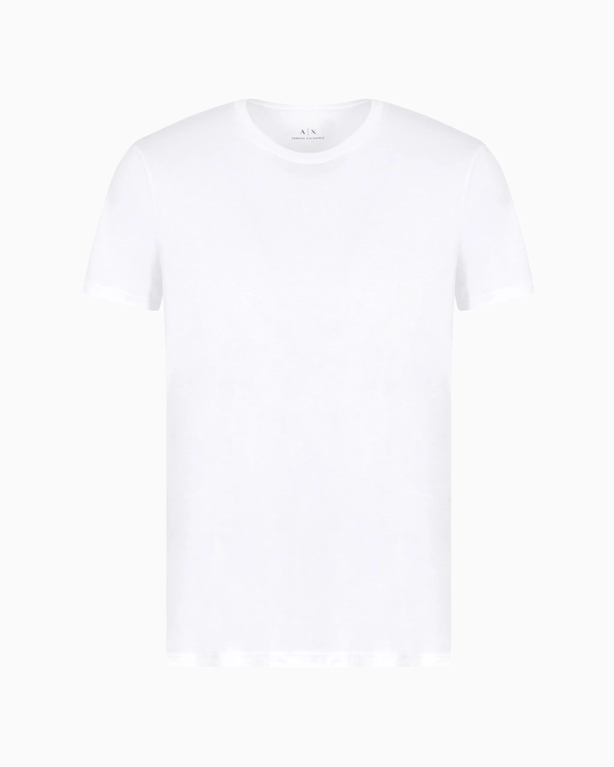 ARMANI EXCHANGE T-Shirt Uomo Pima Cotton Jersey Tee Bianco XS