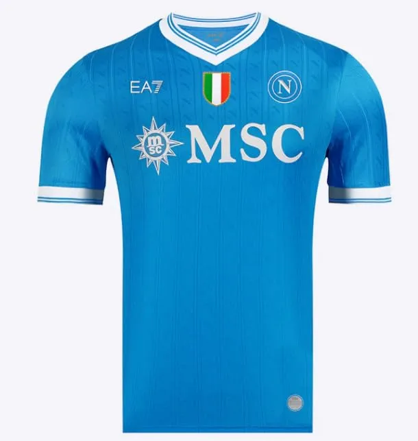 SSC Napoli Maglia Gara Home 2025/2026 EA7 - Azzurra