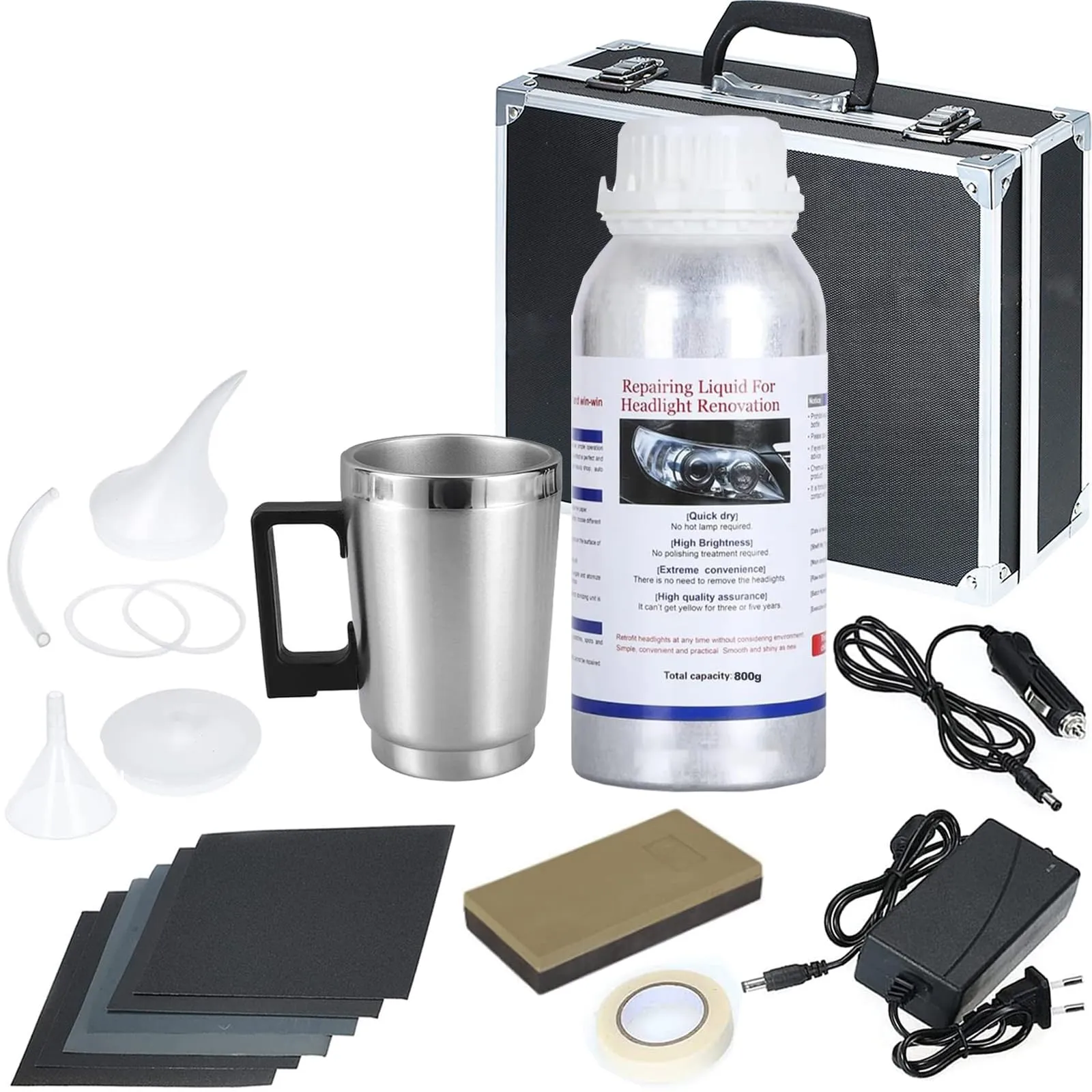 Kit Riparazione Fari Auto 800g