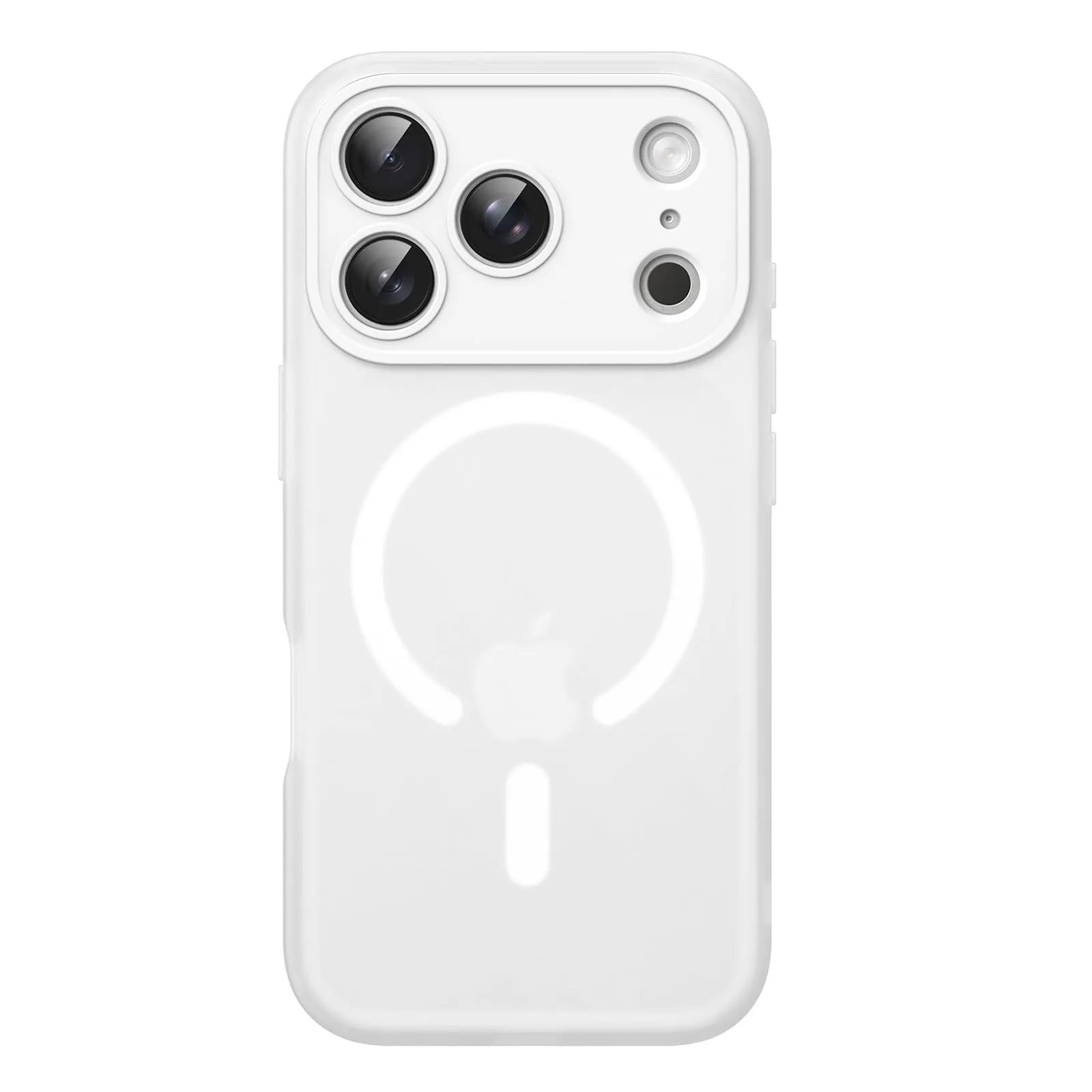 JETech Cover Opaca MagSafe per iPhone 17 Pro (6.3") - Traslucida