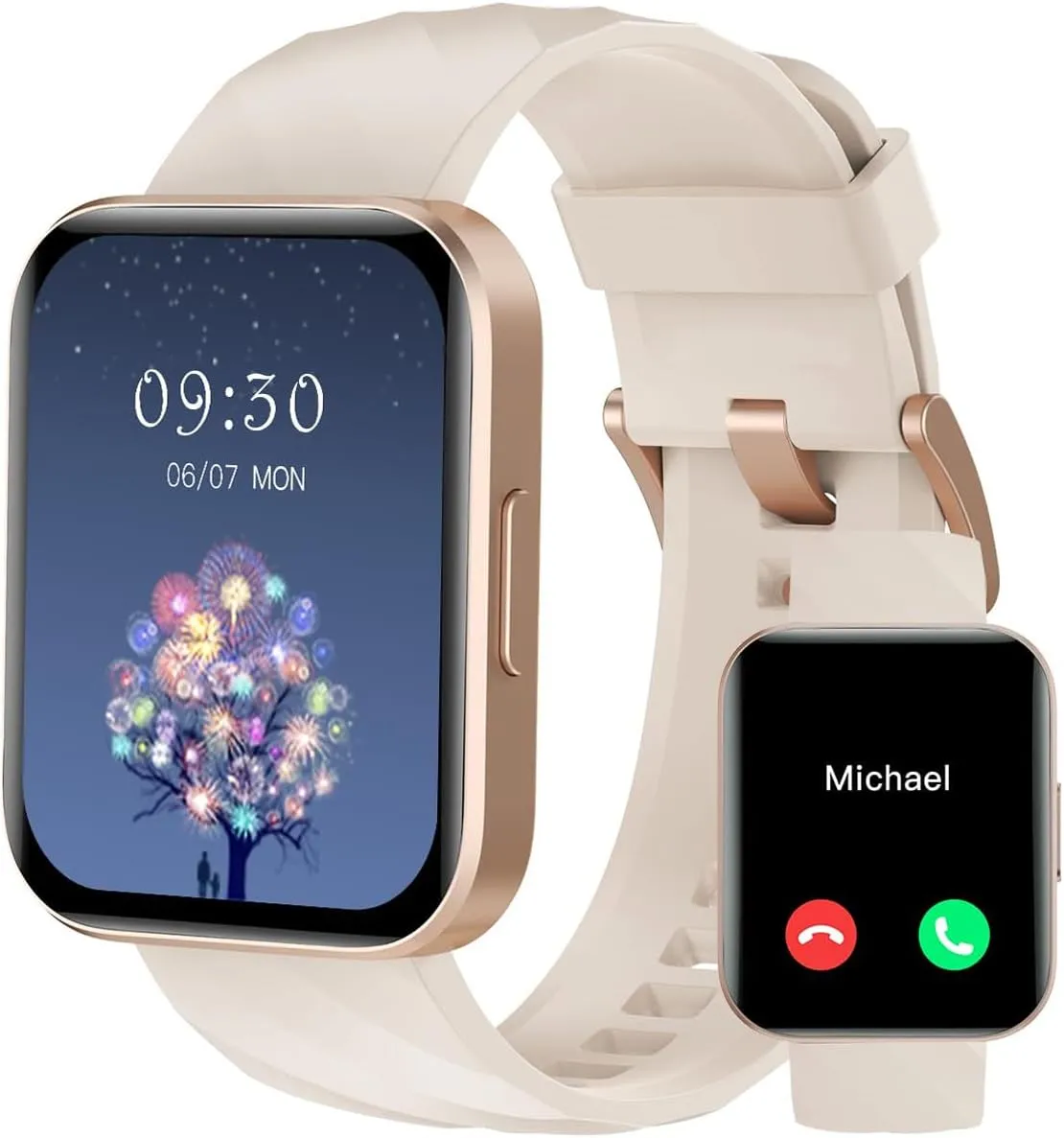 RUIMEN Smartwatch Uomo Donna: Chiamate, Whatsapp e Fitness al Polso