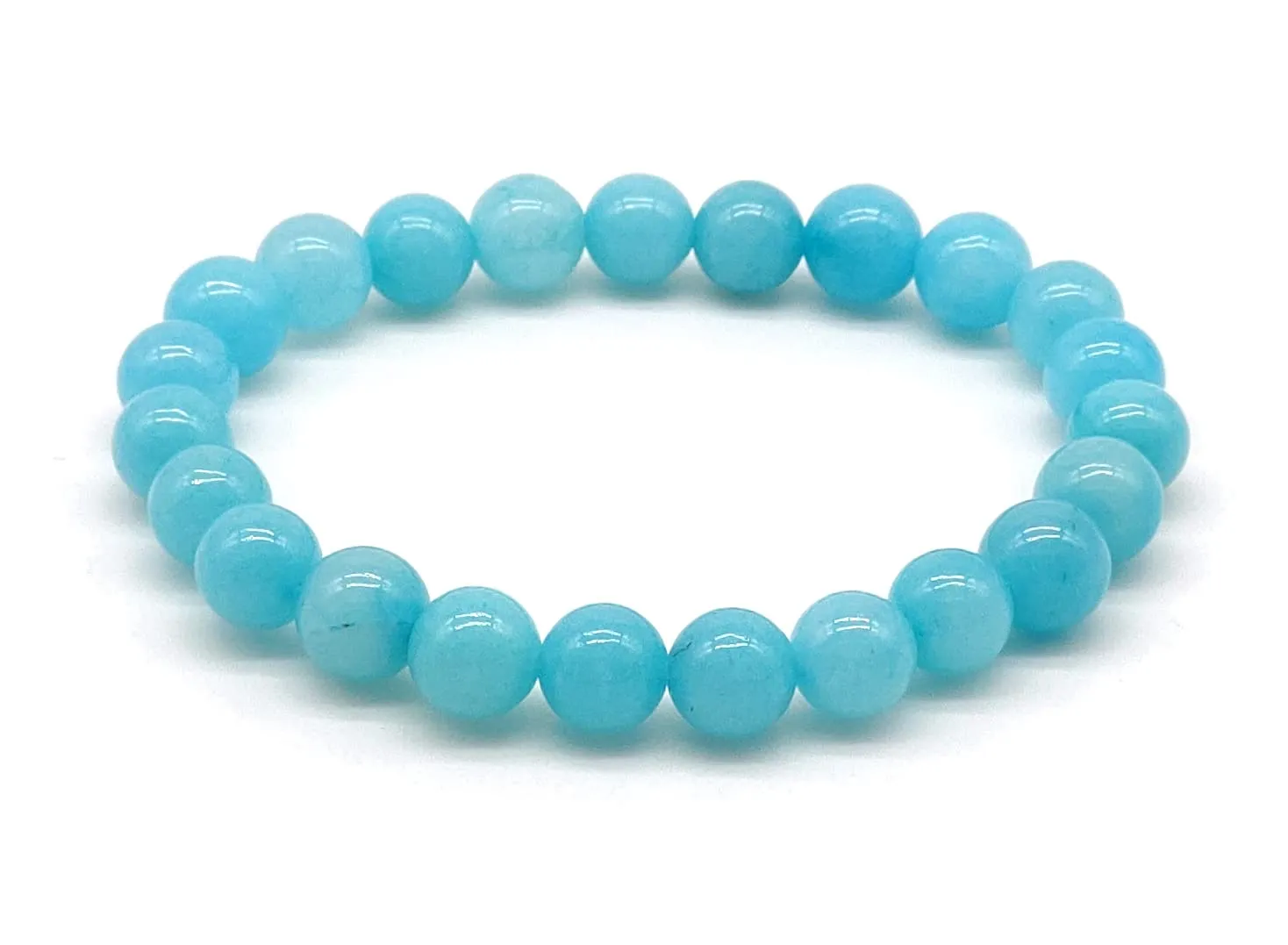 Bracciale in Amazzonite Elastico 19 cm