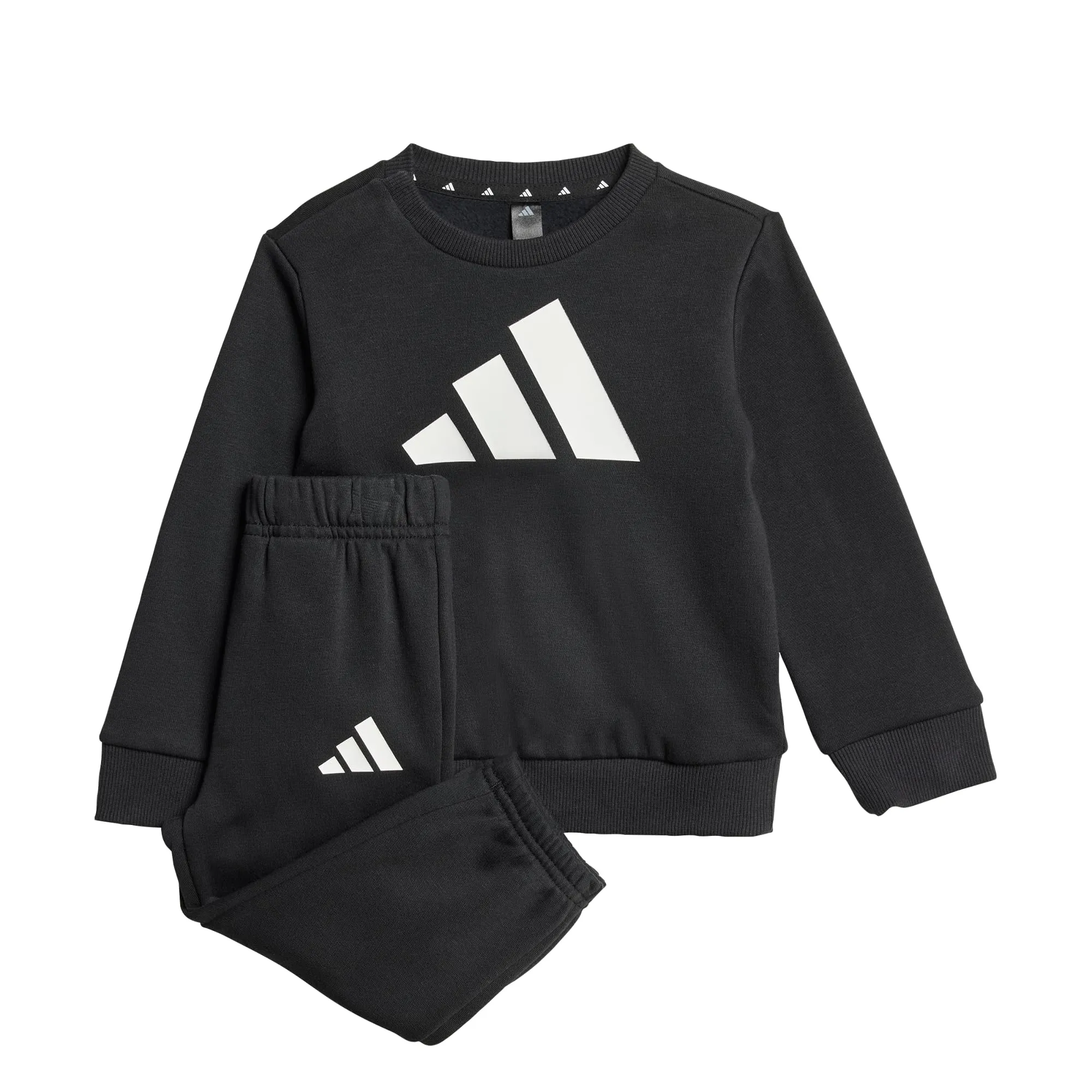 adidas Essentials Jogger Unisex Bambino - Completo Sportivo Nero/Bianco