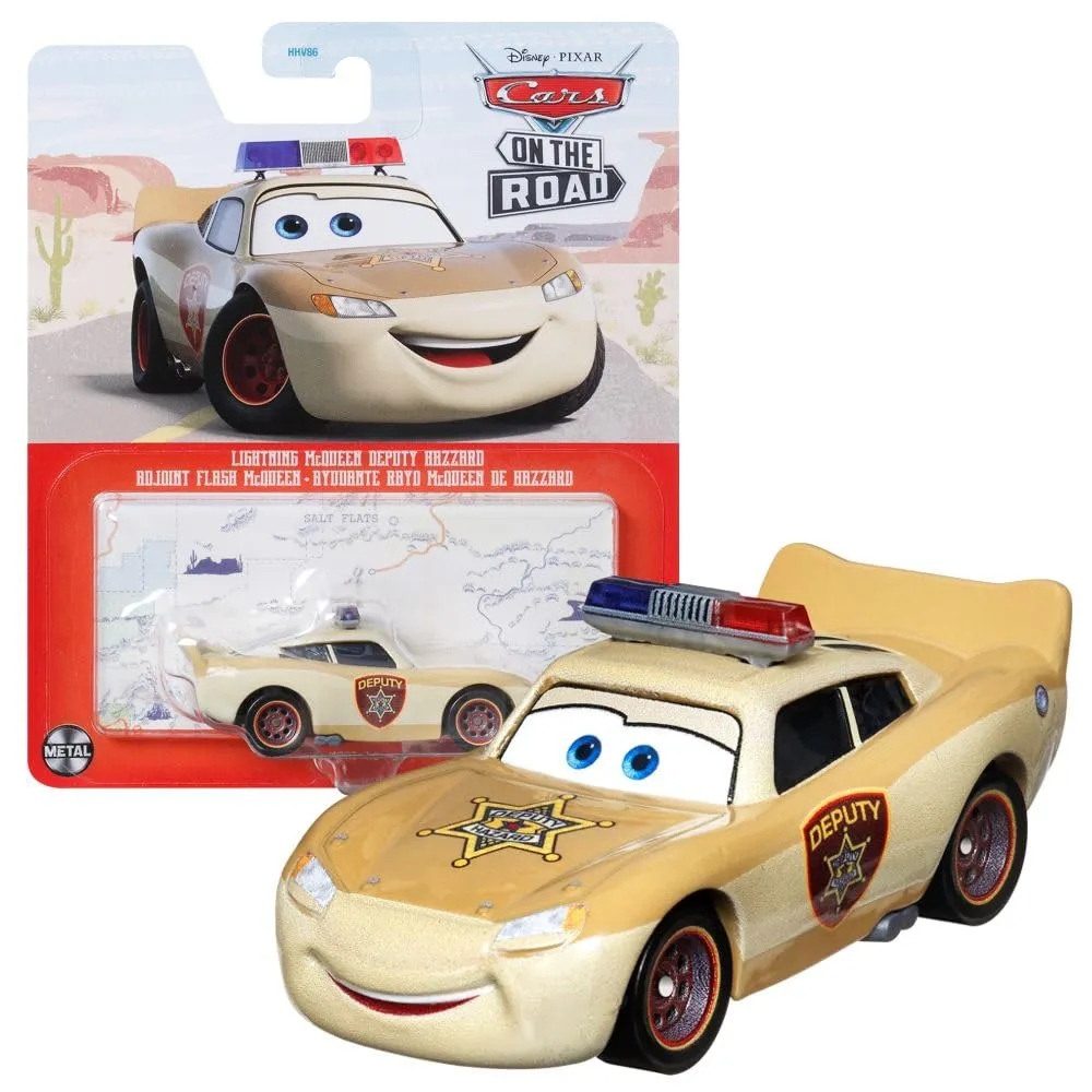 Mattel Selezione Veicoli Racing Style | Disney Cars | Cast 1:55 Veicoli Auto, DXV29N Cars 3 Single:Lightning Deputy
