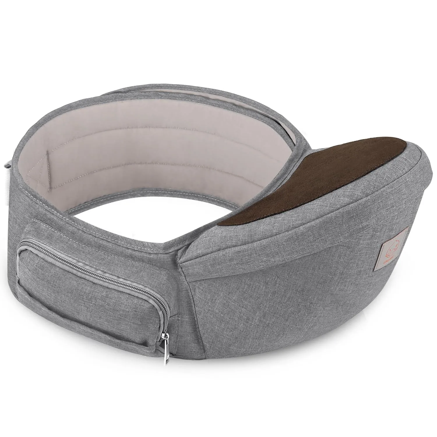 GAGAKU Hipseat Marsupio Ergonomico Grigio: Comfort e Sicurezza per Te e il Tuo Bambino