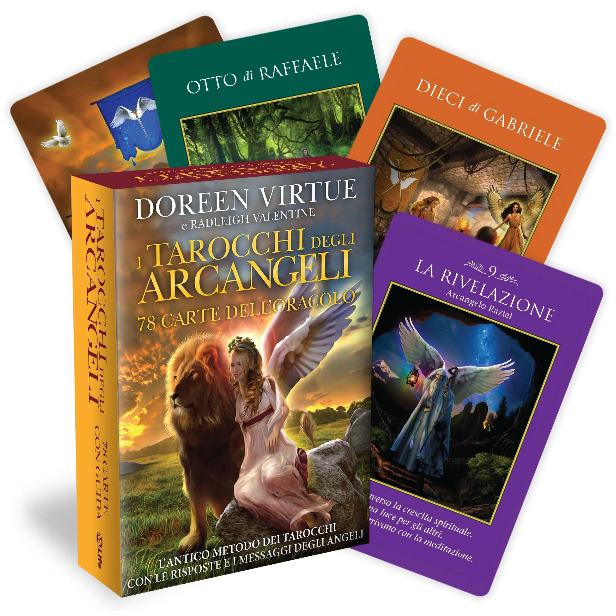 I Tarocchi degli Arcangeli: 78 Carte per Trovare Risposte e Coraggio