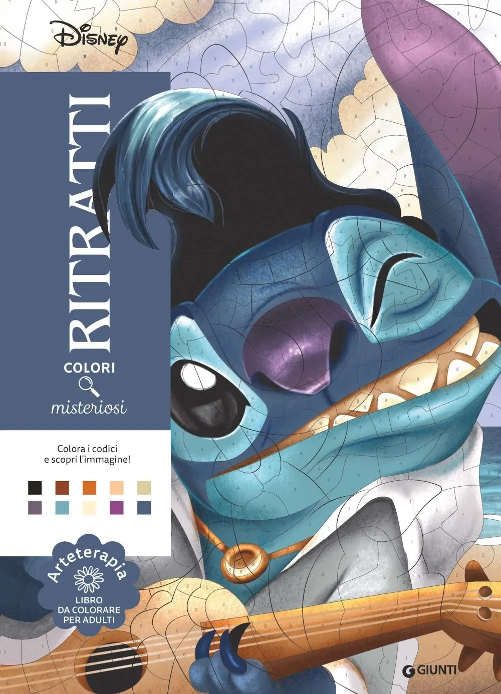 Stitch. Ritratti. Colori Misteriosi. Arteterapia. Libro Da Colorare Per Adulti. Ediz. Illustrata
