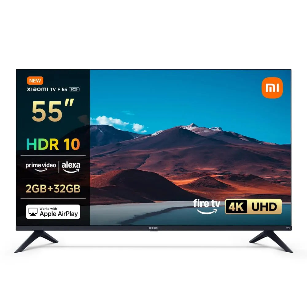 Xiaomi TV F 55" 2026: Smart TV 4K UHD con Fire TV Integrato