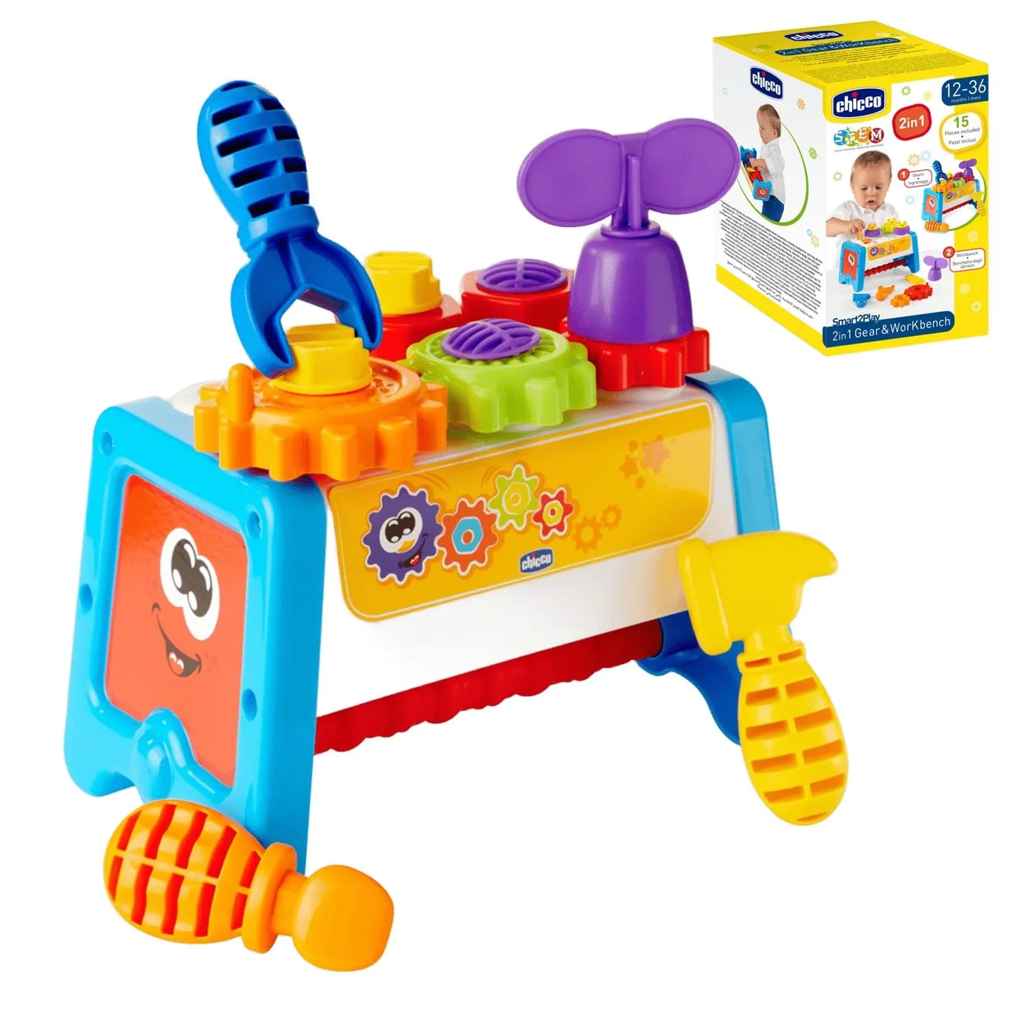 Chicco Cassetta degli Attrezzi 2 in 1