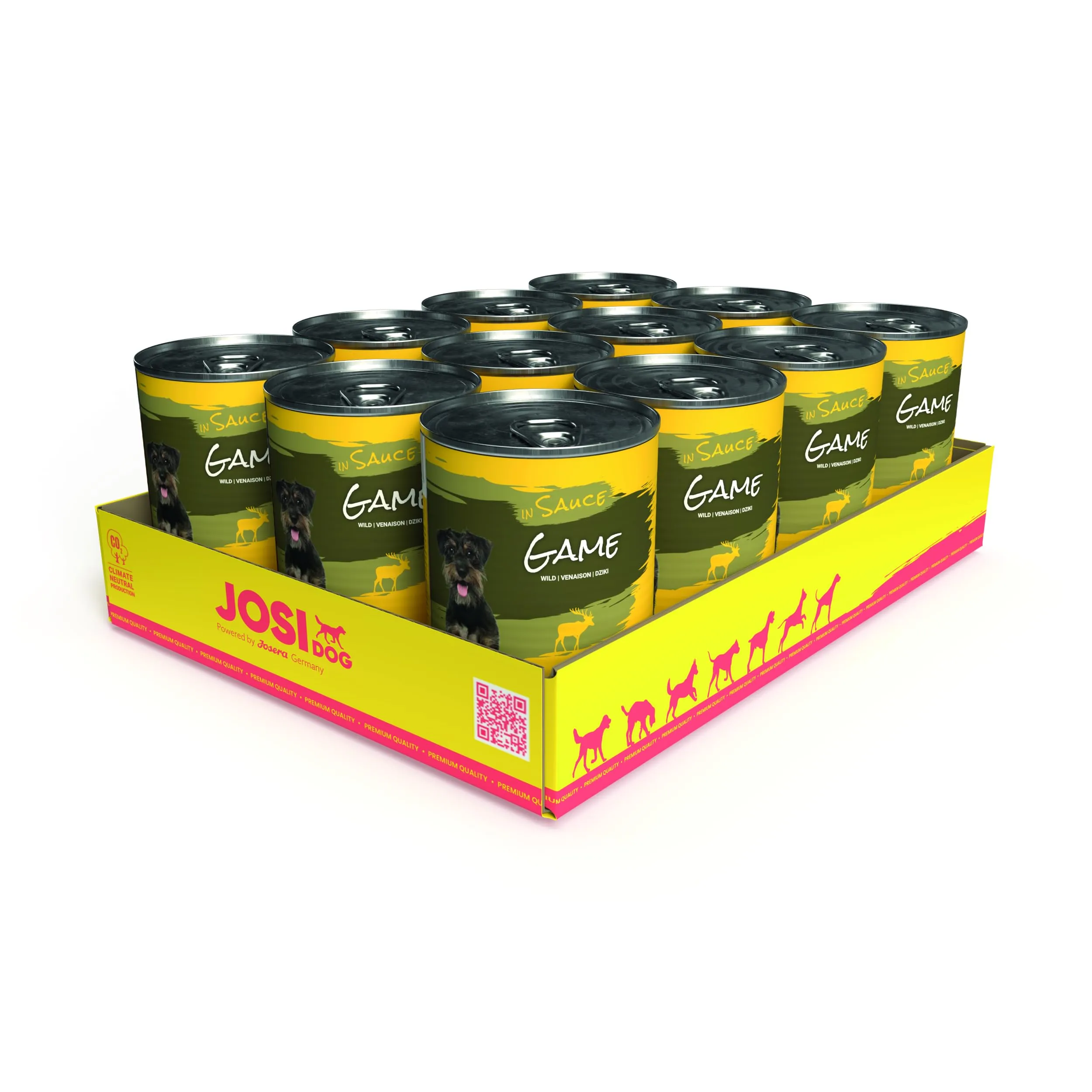 JosiDog Game in salsa (12 x 415 g)