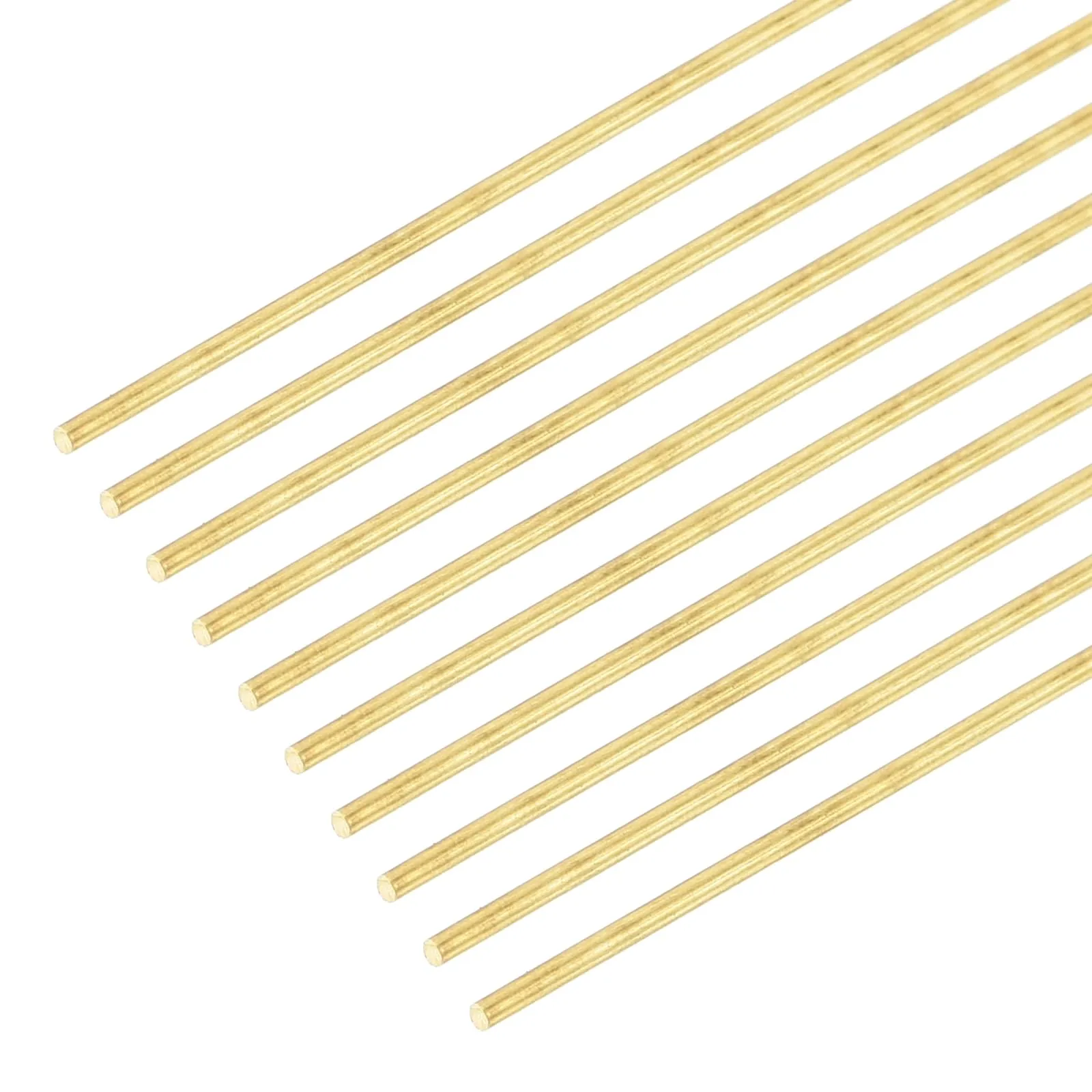 DMiotech 30pz Aste in Ottone Massiccio 1mm x 300mm