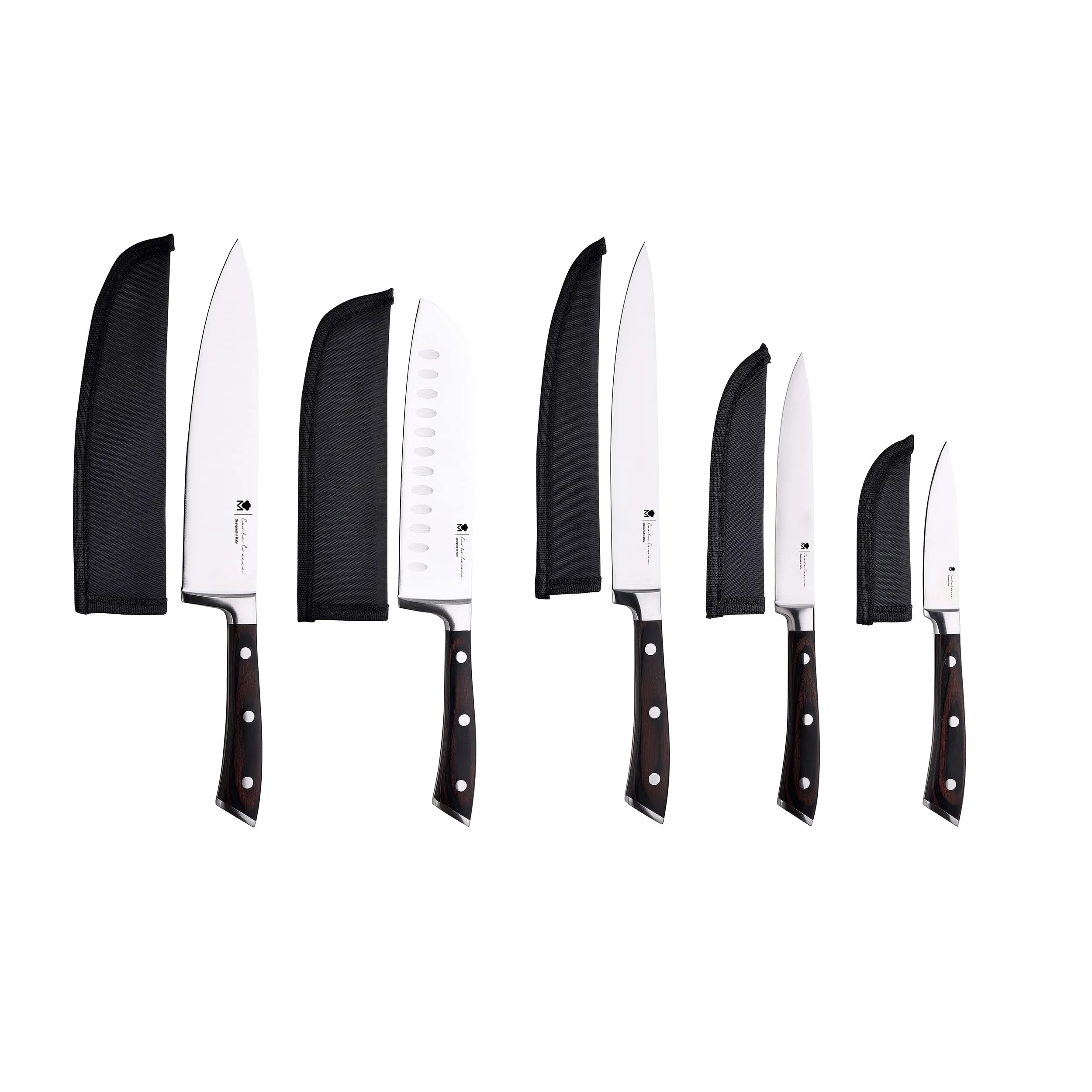 Masterpro by Carlo Cracco - Set Coltelli da Cucina 10pz