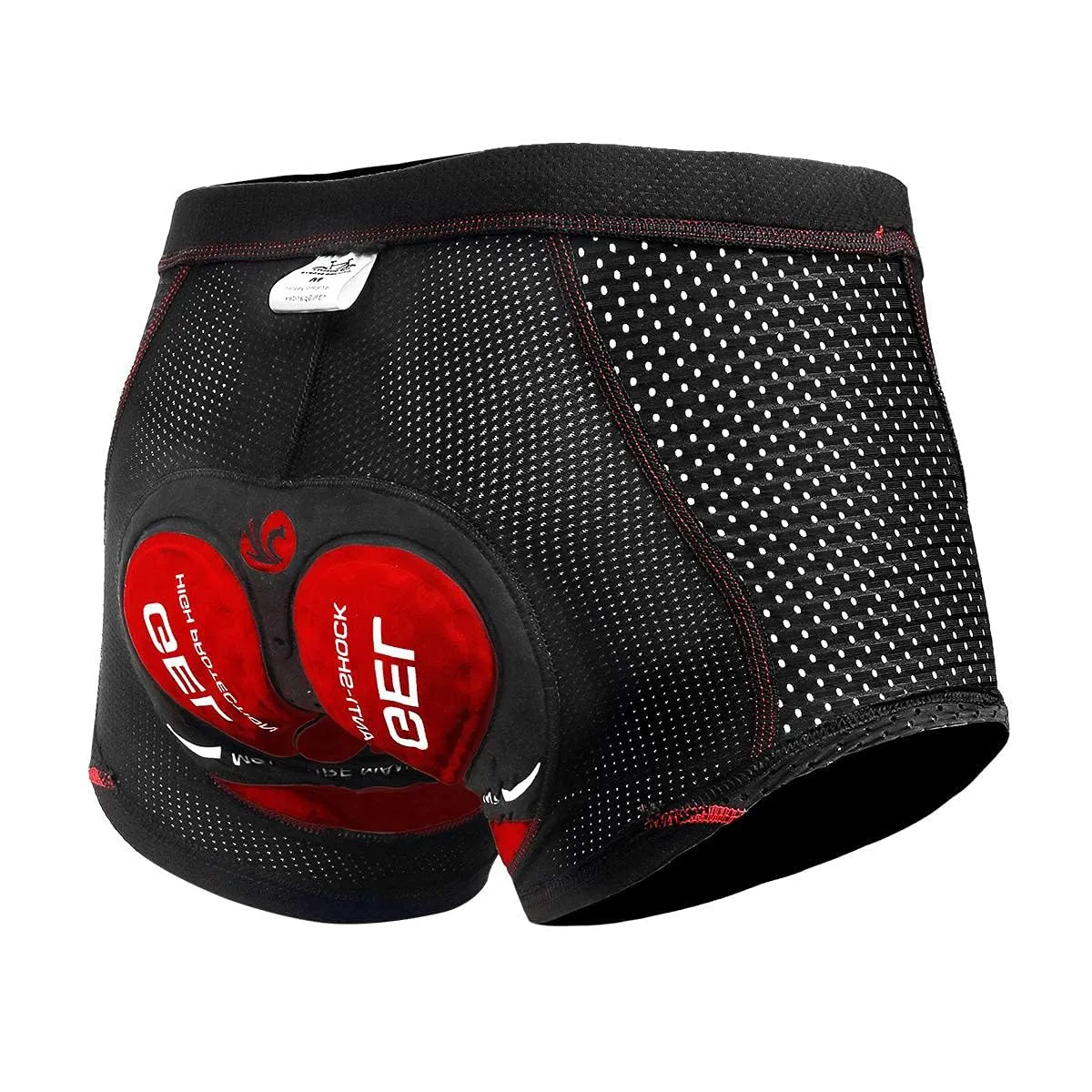 X-TIGER Ciclismo Uomo 5D Gel Imbottito Boxer Traspirante