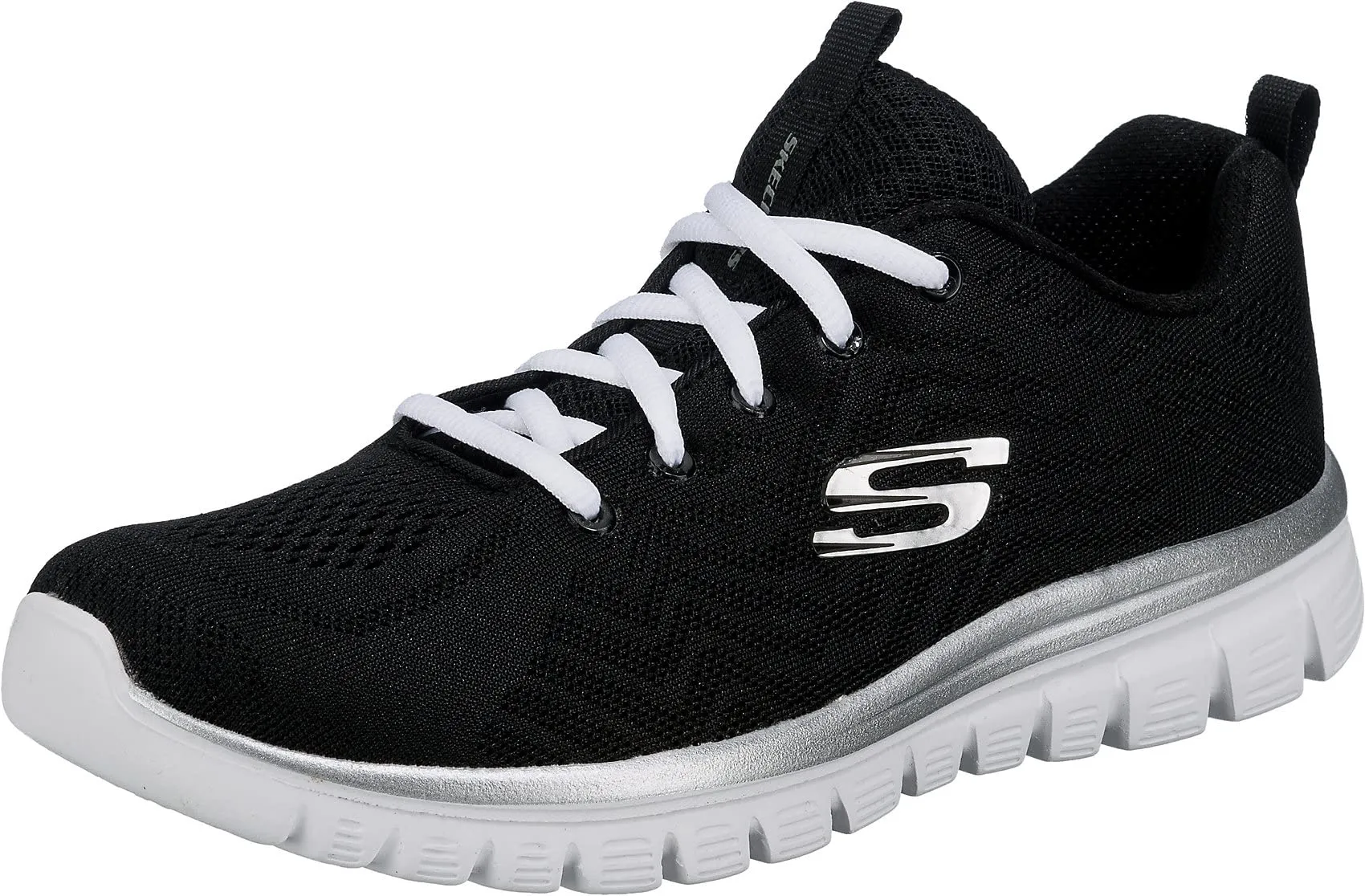 Skechers Graceful Get Connected Sneaker Donna Nera